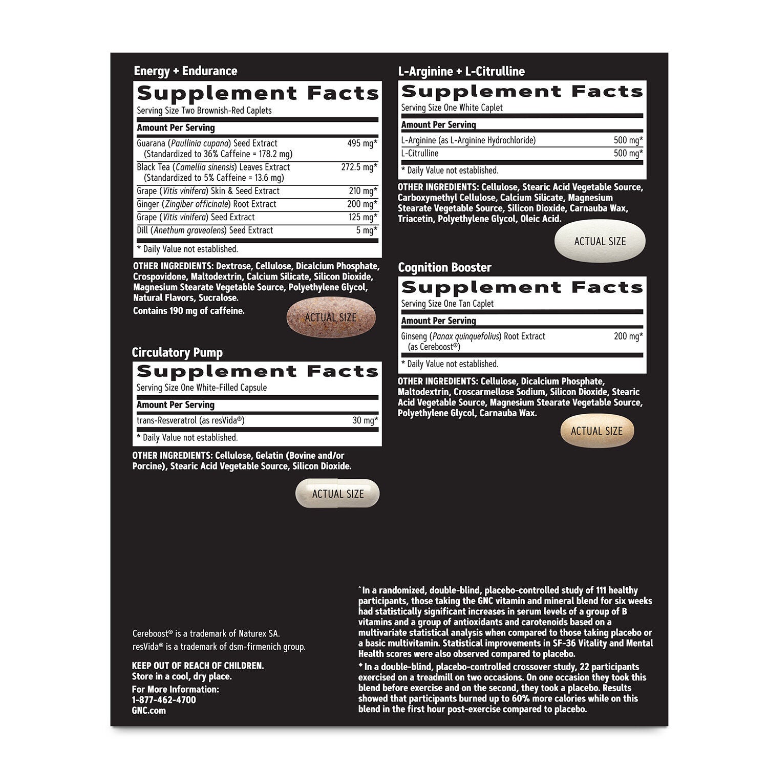 Amplified Training Vitapak (1 Month Supply)  | GNC