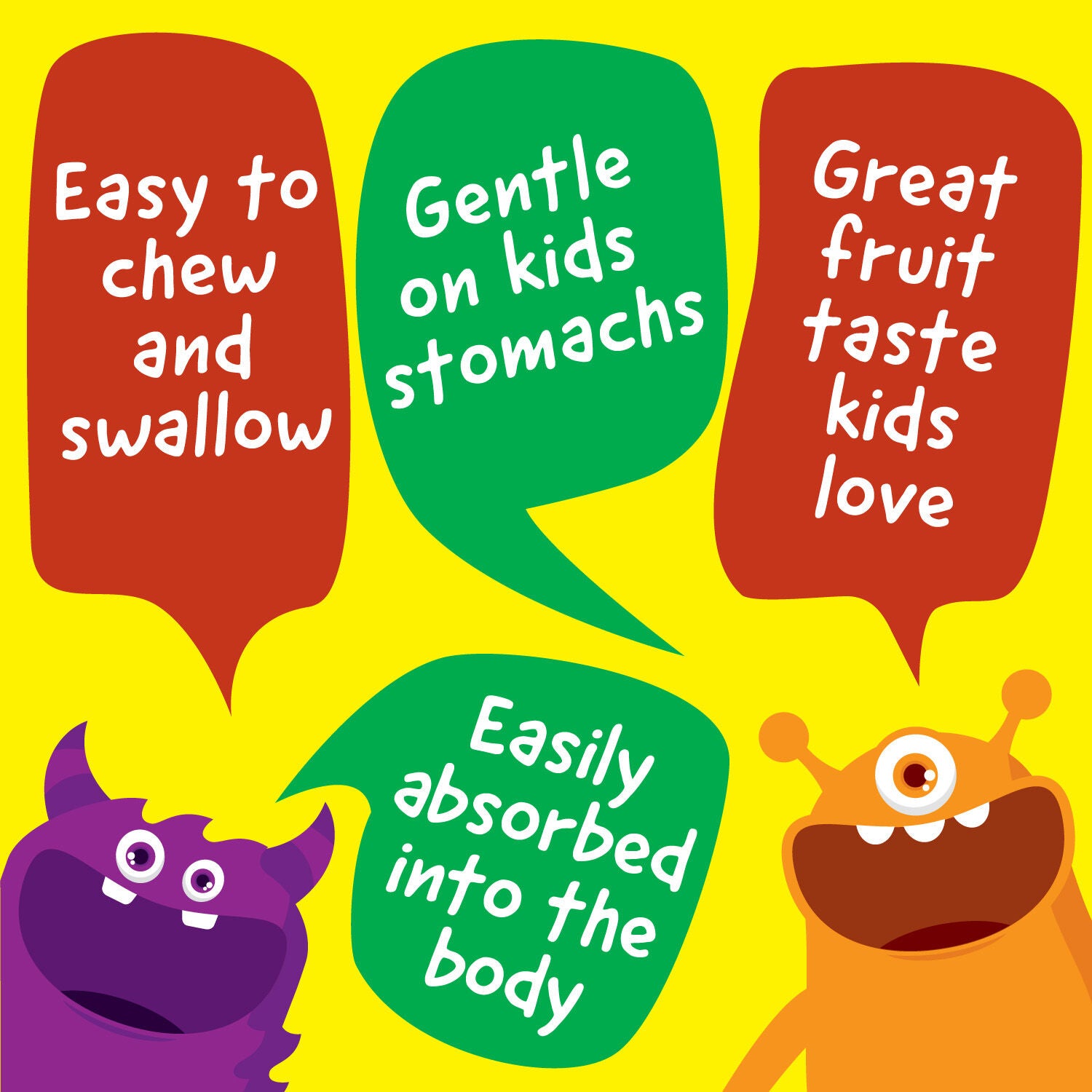 Kids Iron with Vitamin C 10mg - 120 Chewables (60 Servings)