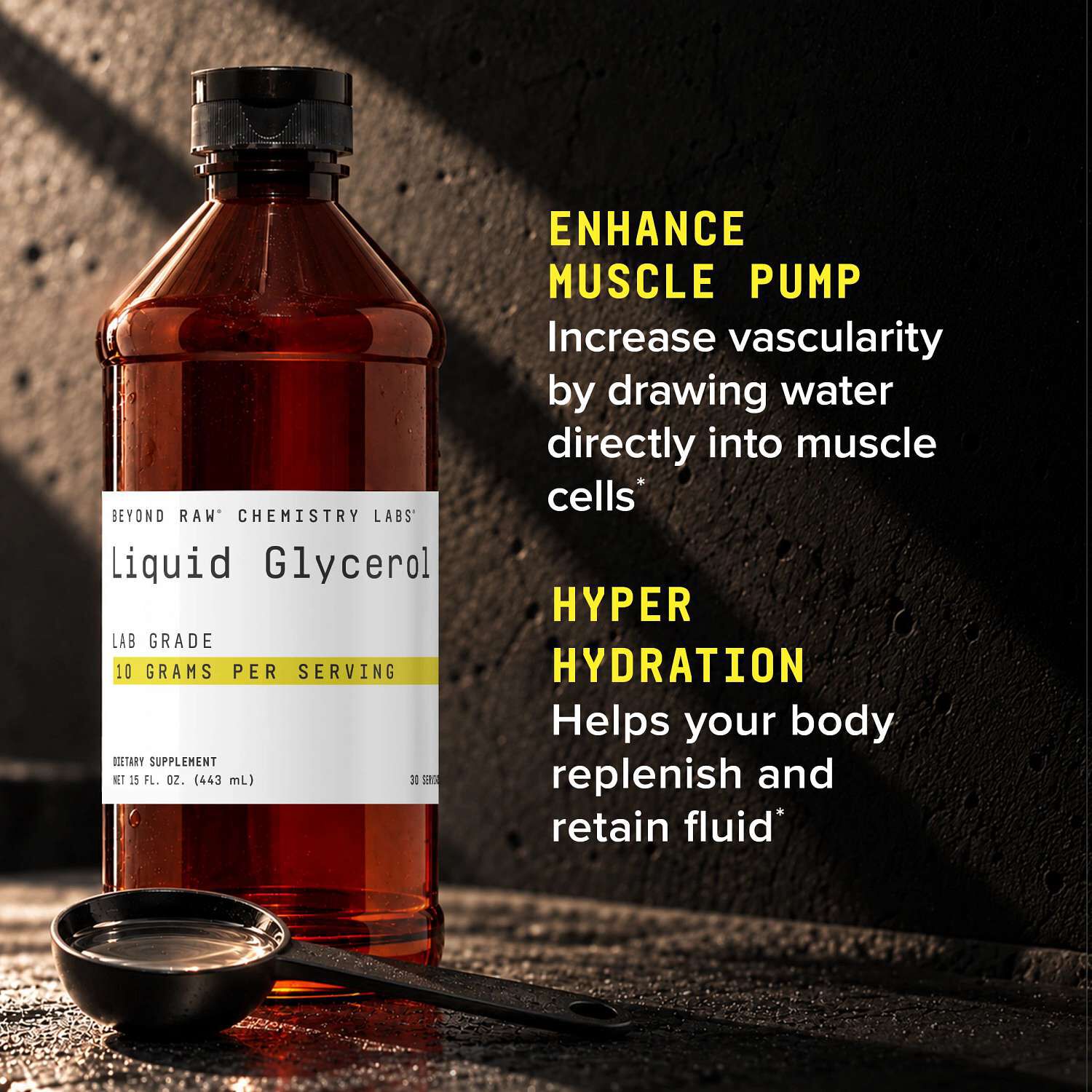 Chemistry Labs® Liquid Glycerol - 15 fl. oz. (30 Servings) - thumbnail 3