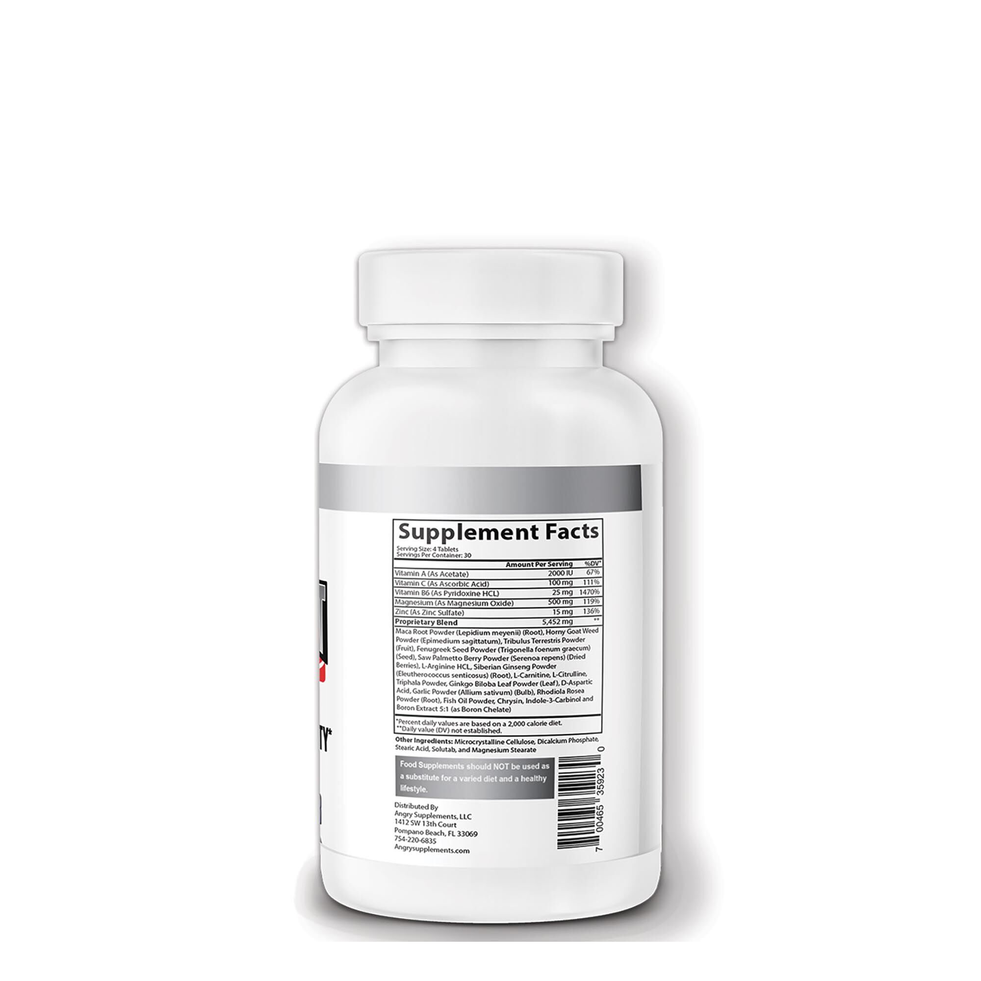 Monster Test - Testosterone Booster - 120 Tablets (30 Servings)  | GNC