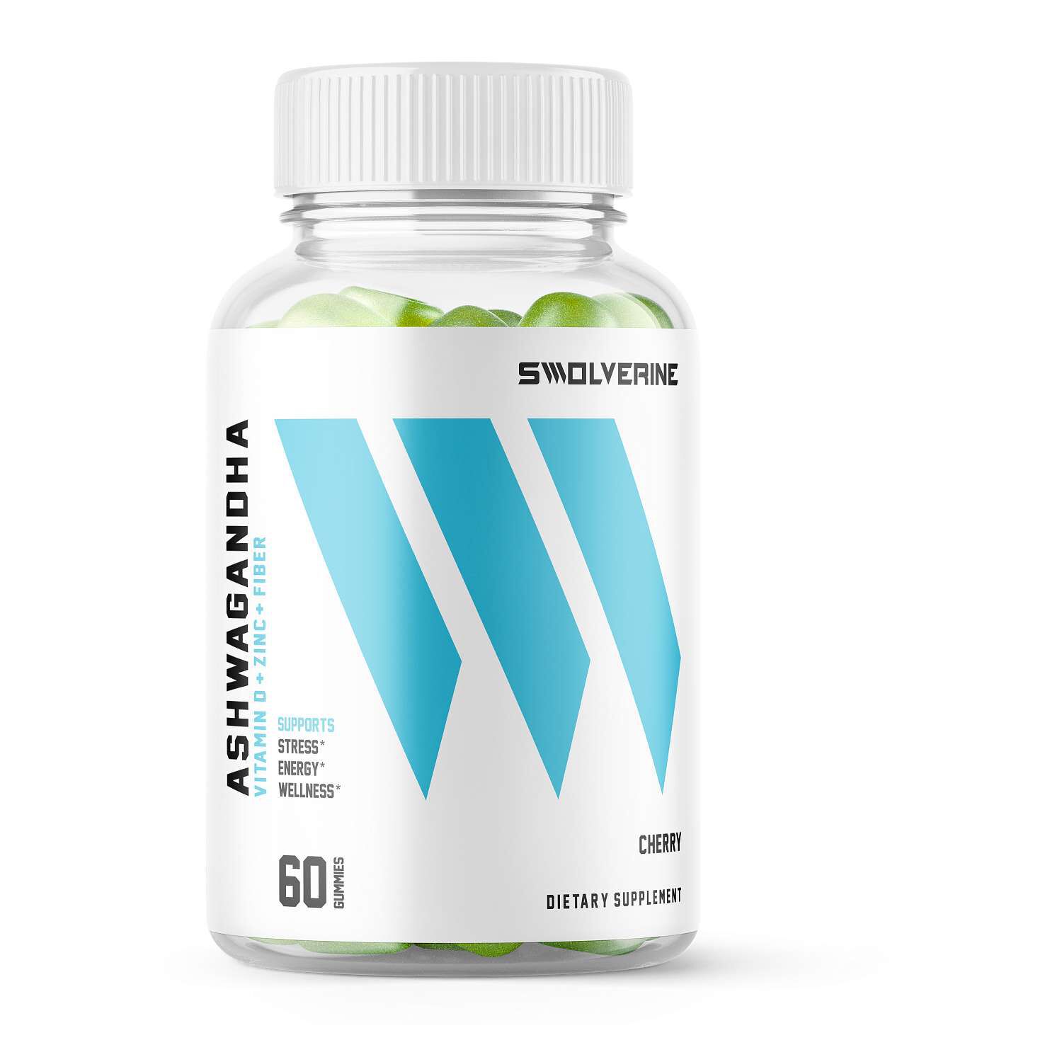 Ashwagandha - Cherry - 60 Gummies (60 Servings)  | GNC