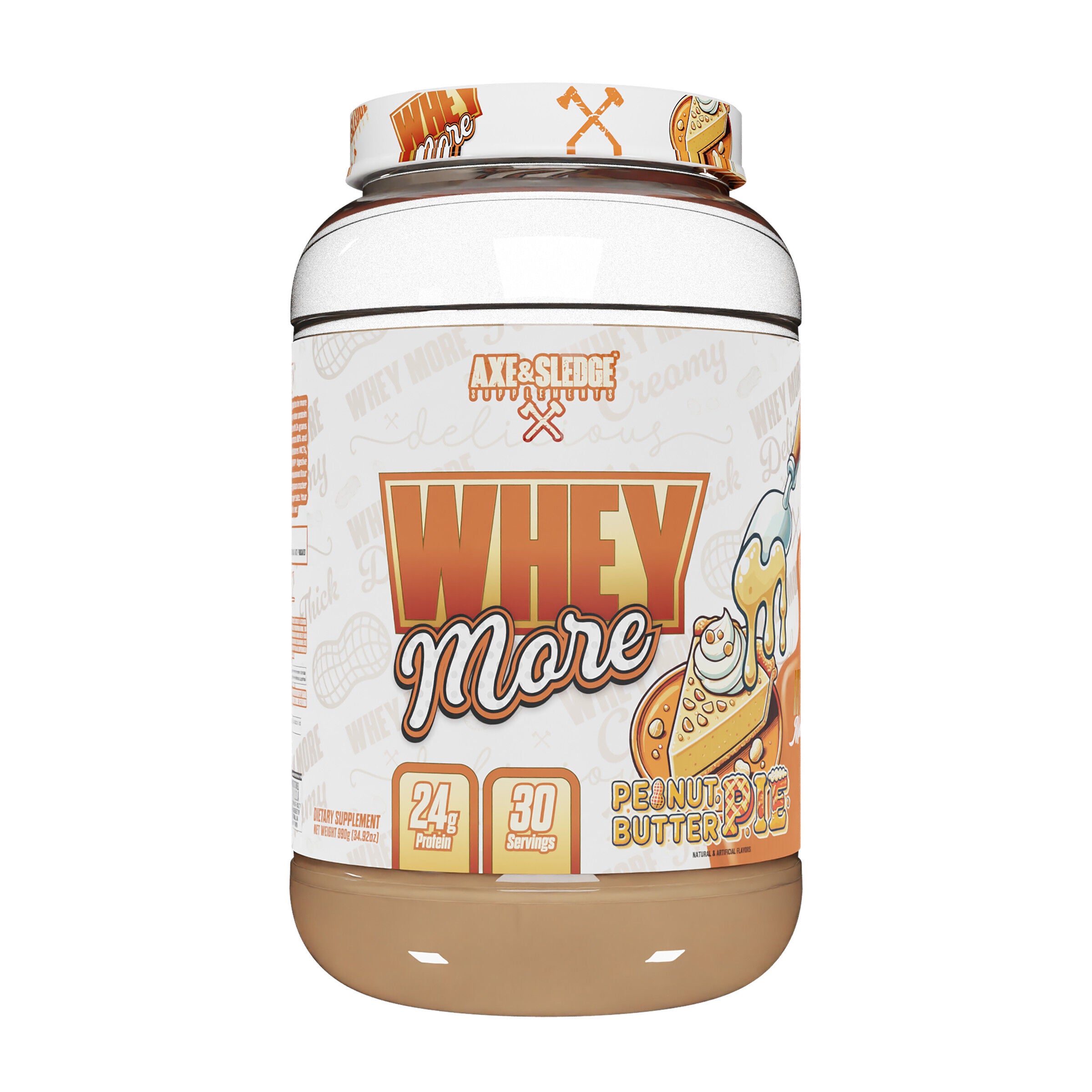 Whey More - Peanut Butter Pie (30 Servings)  | GNC