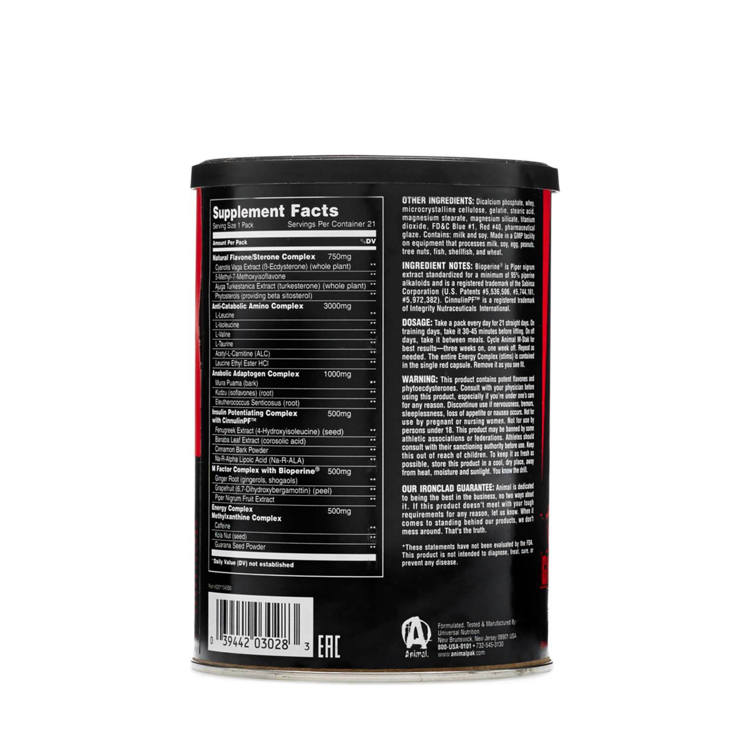 Universal Nutrition Animal M Stak | GNC