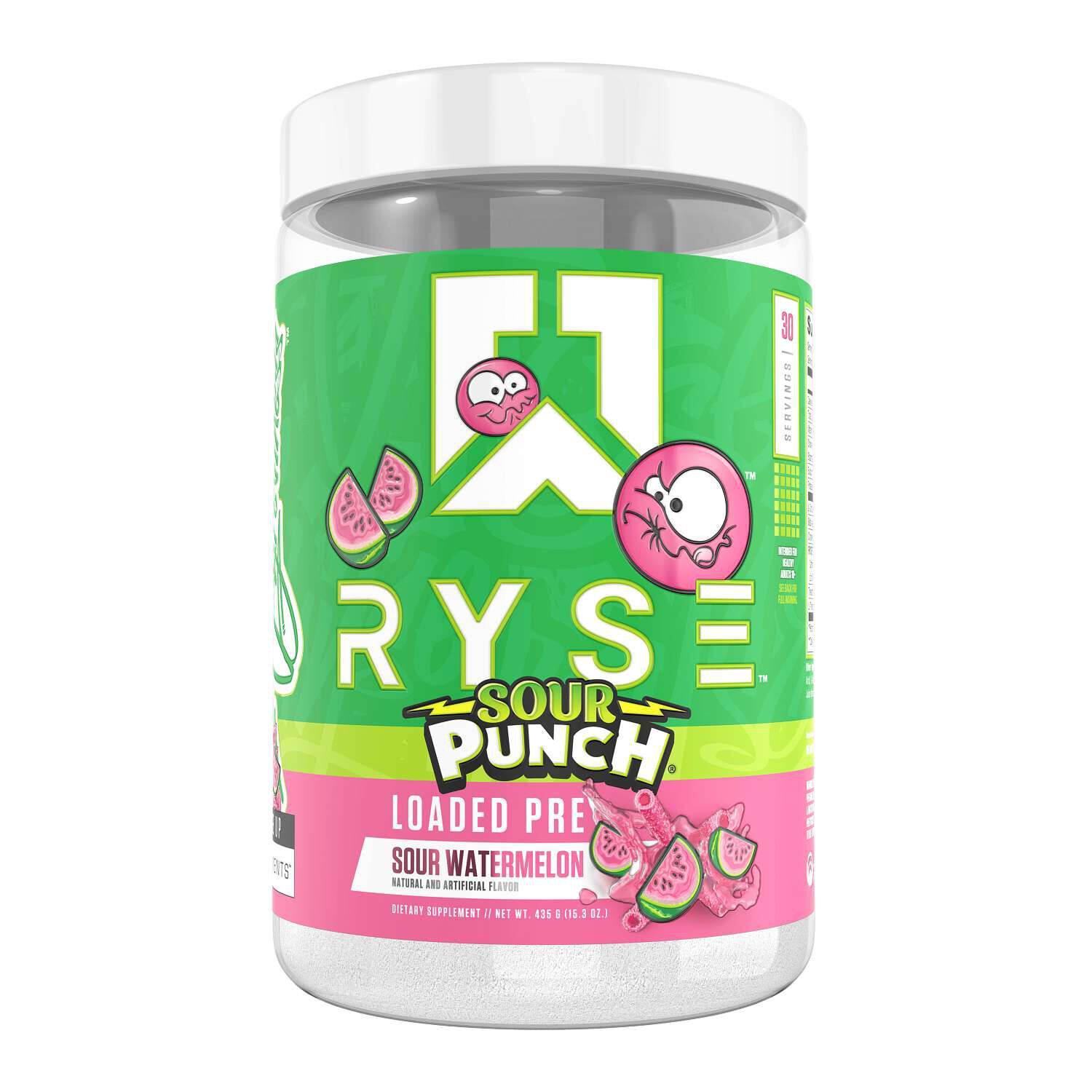 Loaded Pre - Sour Punch&reg; Watermelon (30 Servings)  | GNC