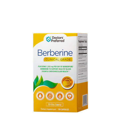 Berberine Clinical Grade - 90 Capsules &#40;30 Servings&#41;  | GNC