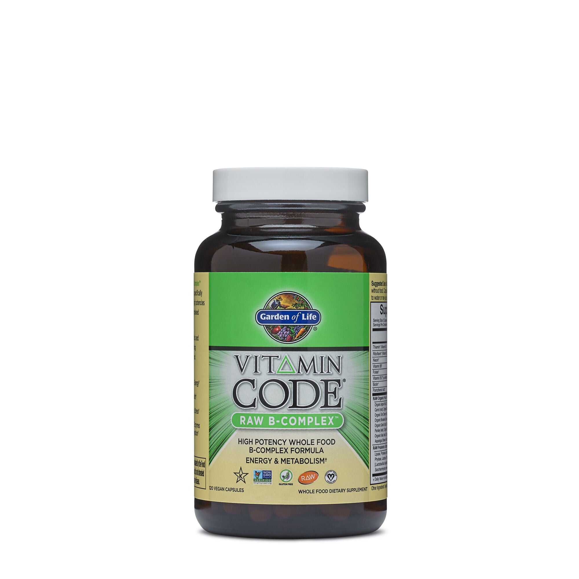 Garden Of Life Vitamin Code Raw B Complex Gnc