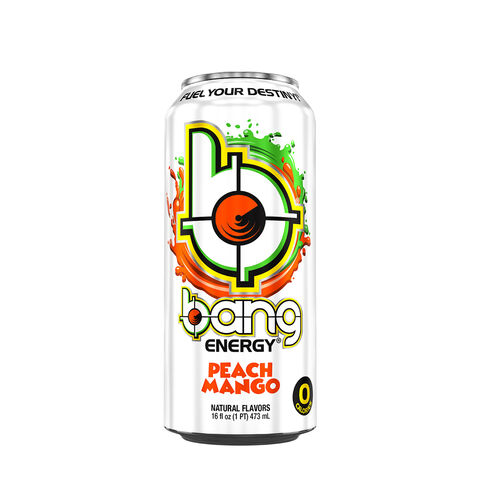 Energy Drink - Peach Mango - 16oz. &#40;12 Cans&#41; Peach Mango | GNC