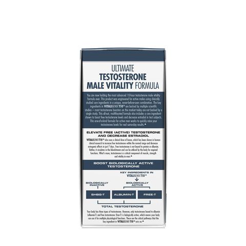 VITALGENIXT10&trade; Male Vitality Formula* - 180 Capsules &#40;60 Servings&#41;  | GNC