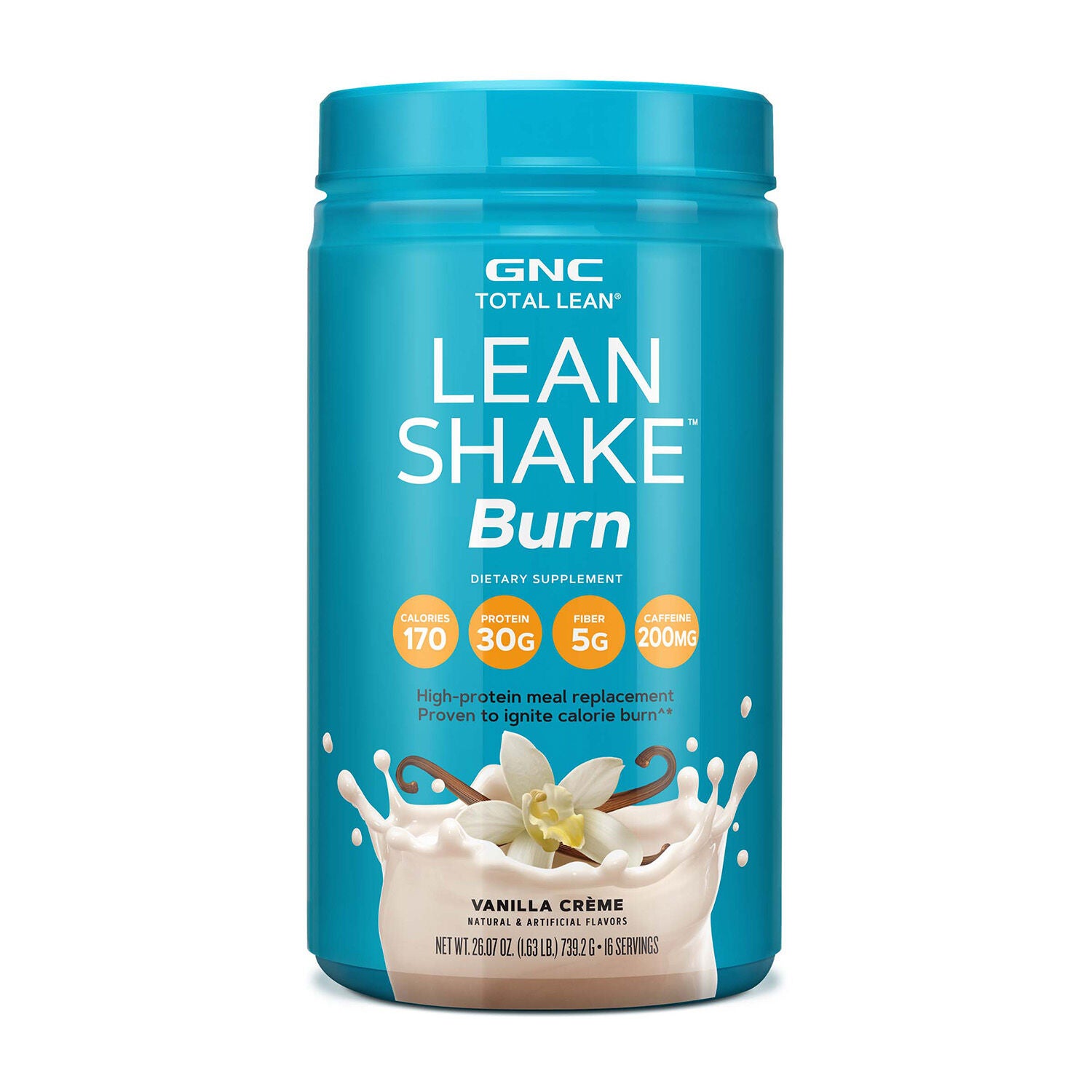 Lean Shake™ Burn - Vanilla Crème (16 Servings) Vanilla Creme | GNC Lean Shake™ Burn - Vanilla Crème (16 Servings) Vanilla Creme | GNC