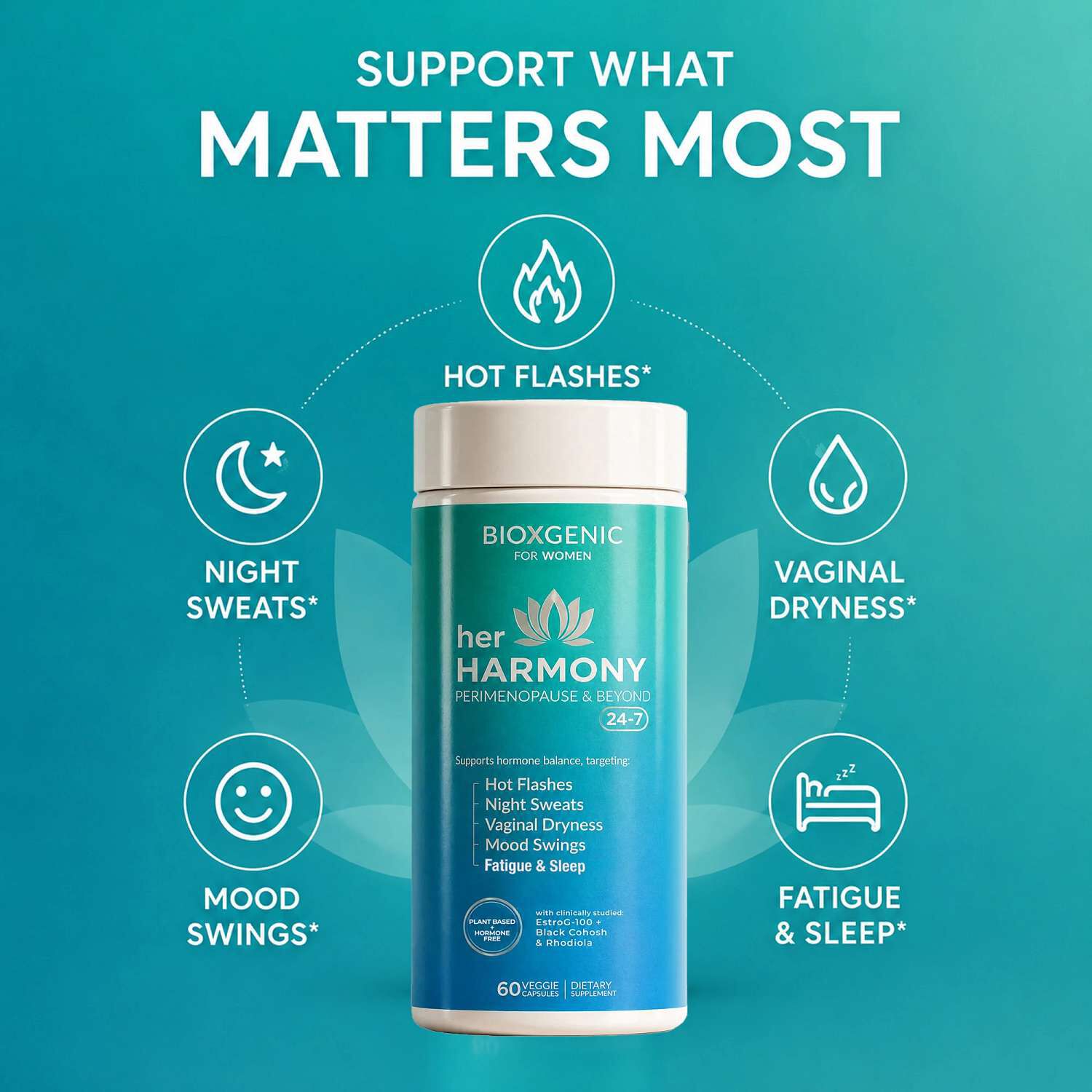 Her Harmony - 60 Capsules (30 Servings)  | GNC