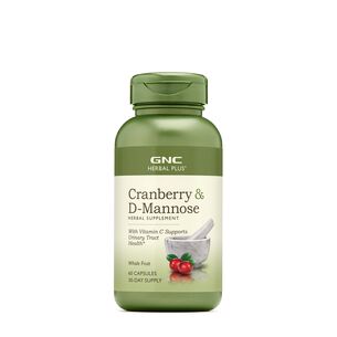 Cranberry &amp; D-Mannose - 60 Capsules &#40;30 Servings&#41;  | GNC