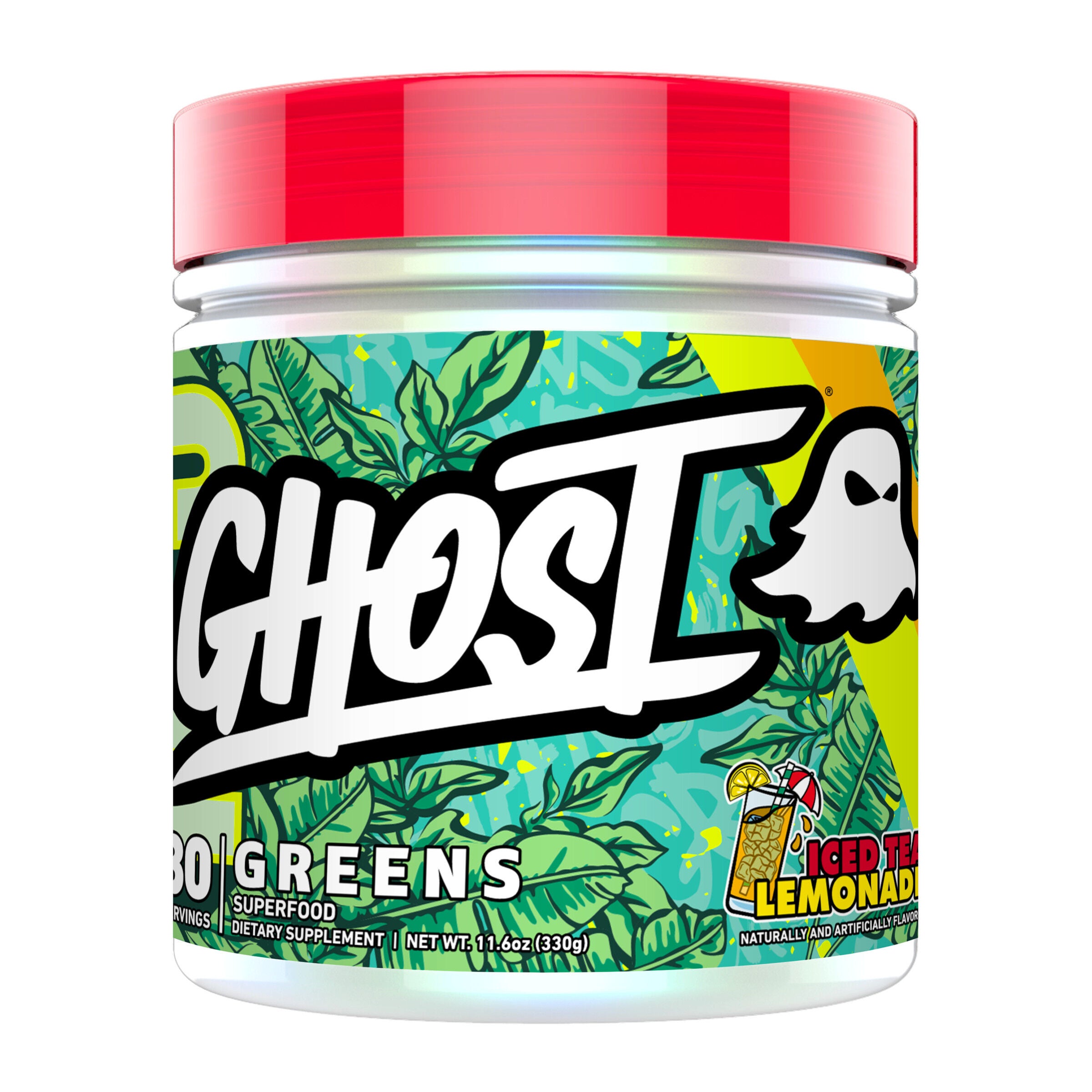 Greens - Iced Tea Lemonade - 11.6 oz. (30 Servings) Iced Tea Lemonade | GNC