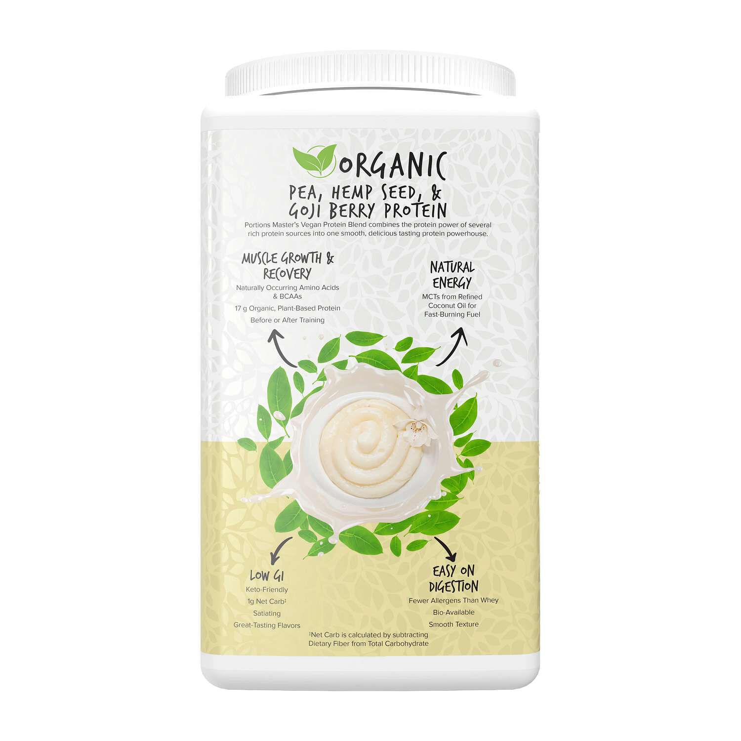 Vegan Protein Blend - Vanilla (30 Servings)  | GNC