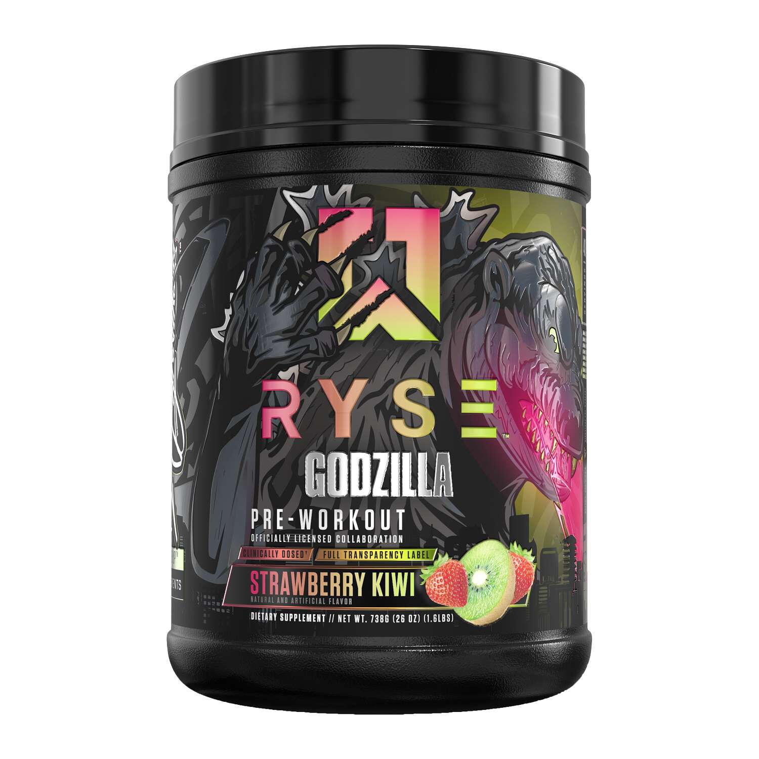 Godzilla Pre-Workout - Strawberry Kiwi (40 Servings)  | GNC