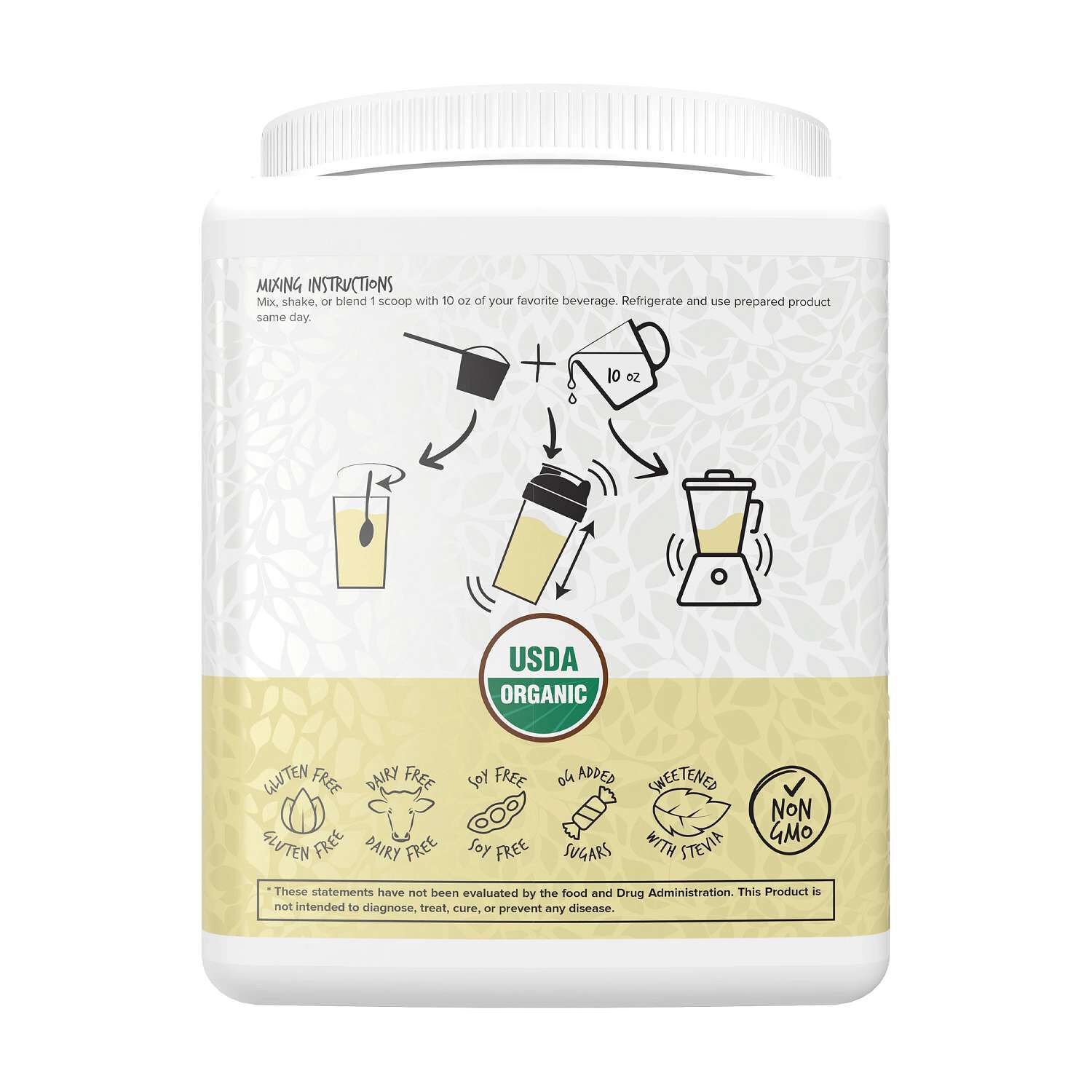 Vegan Protein Blend - Vanilla (15 Servings)  | GNC