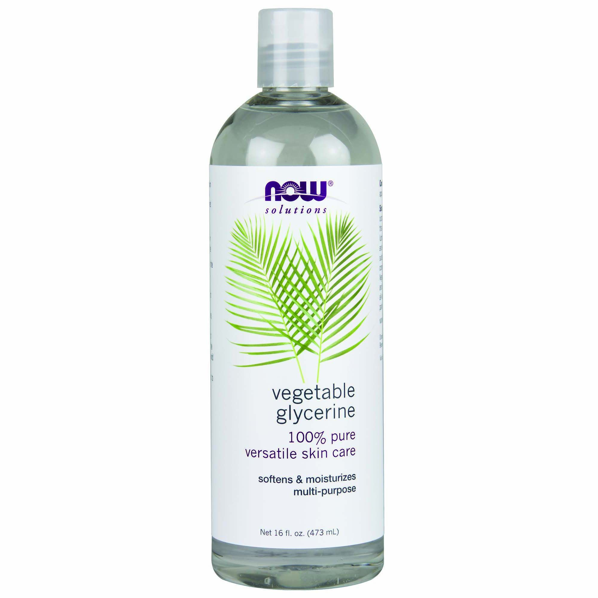 NOW Vegetable Glycerin - 16 Oz. (1 Bottle)