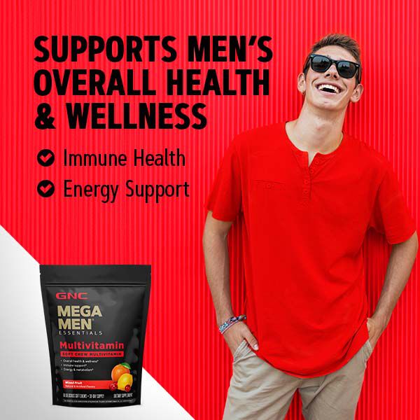 Soft Chew Multivitamin - Mixed Fruit - 60 Soft Chews (30 Servings)  | GNC