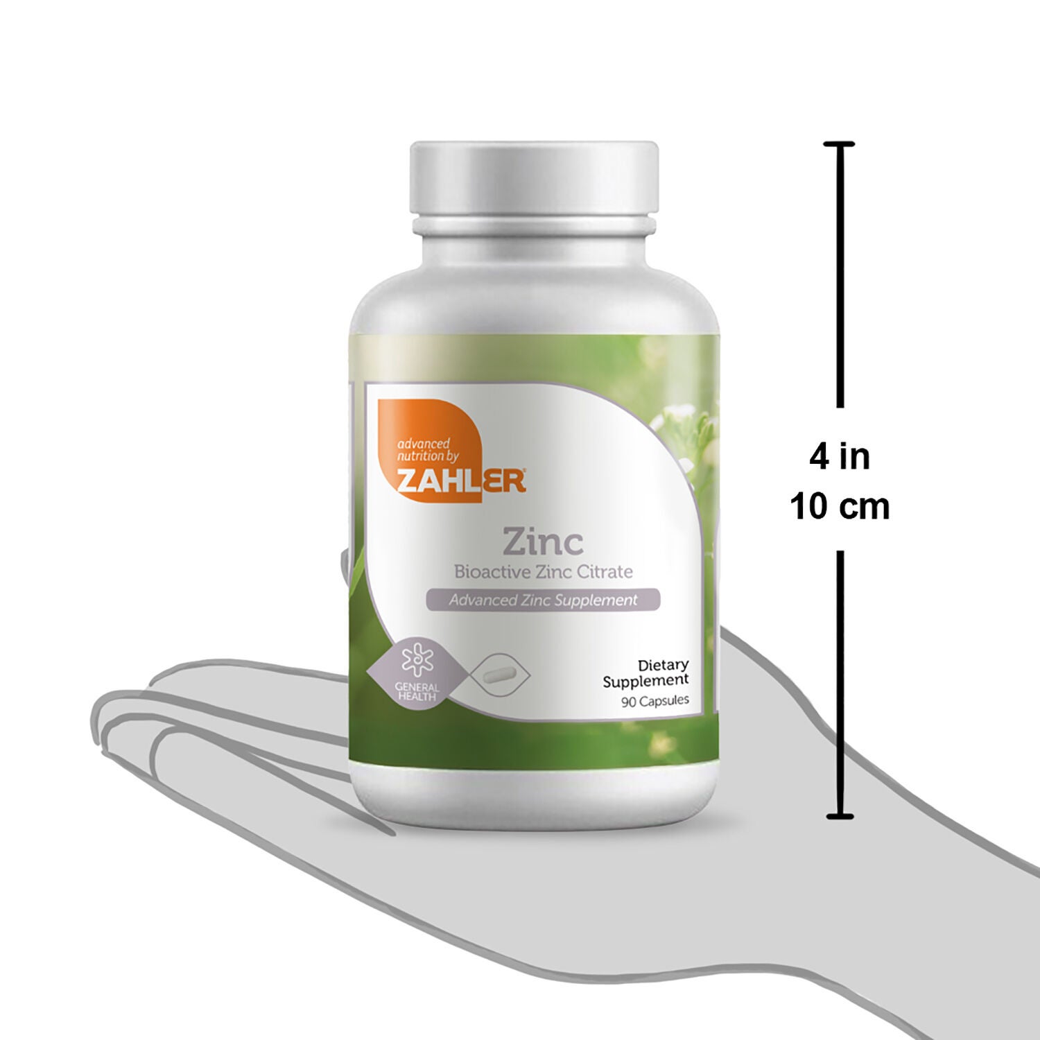 Zinc - 90 Capsules (90 Servings)  | GNC