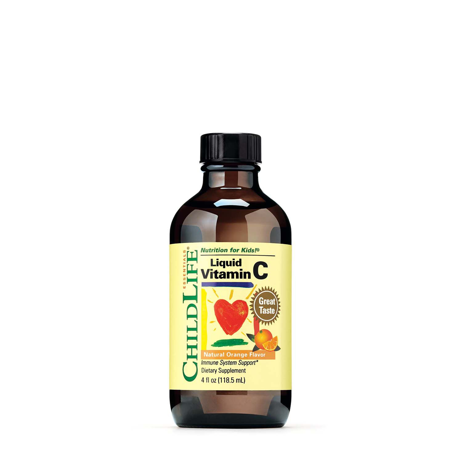 Childlife Liquid Vitamin C Natural Orange Flavor Gnc