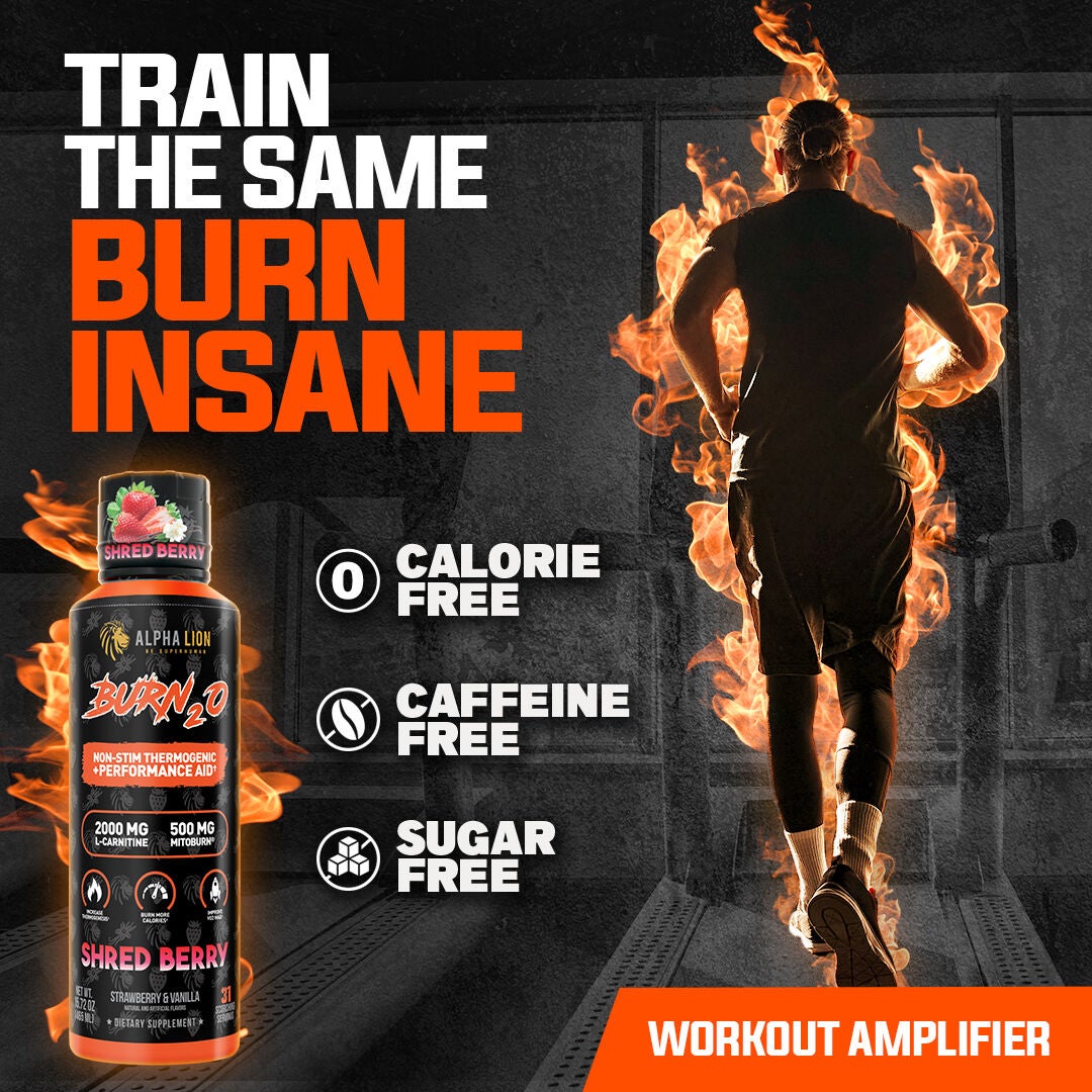 Burn2o Shredberry - 15 fl oz. (31 Servings) Shredberry | GNC