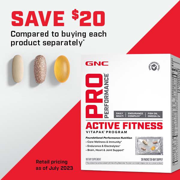 Active Fitness Vitapak&reg; Program (1 Month Supply)  | GNC