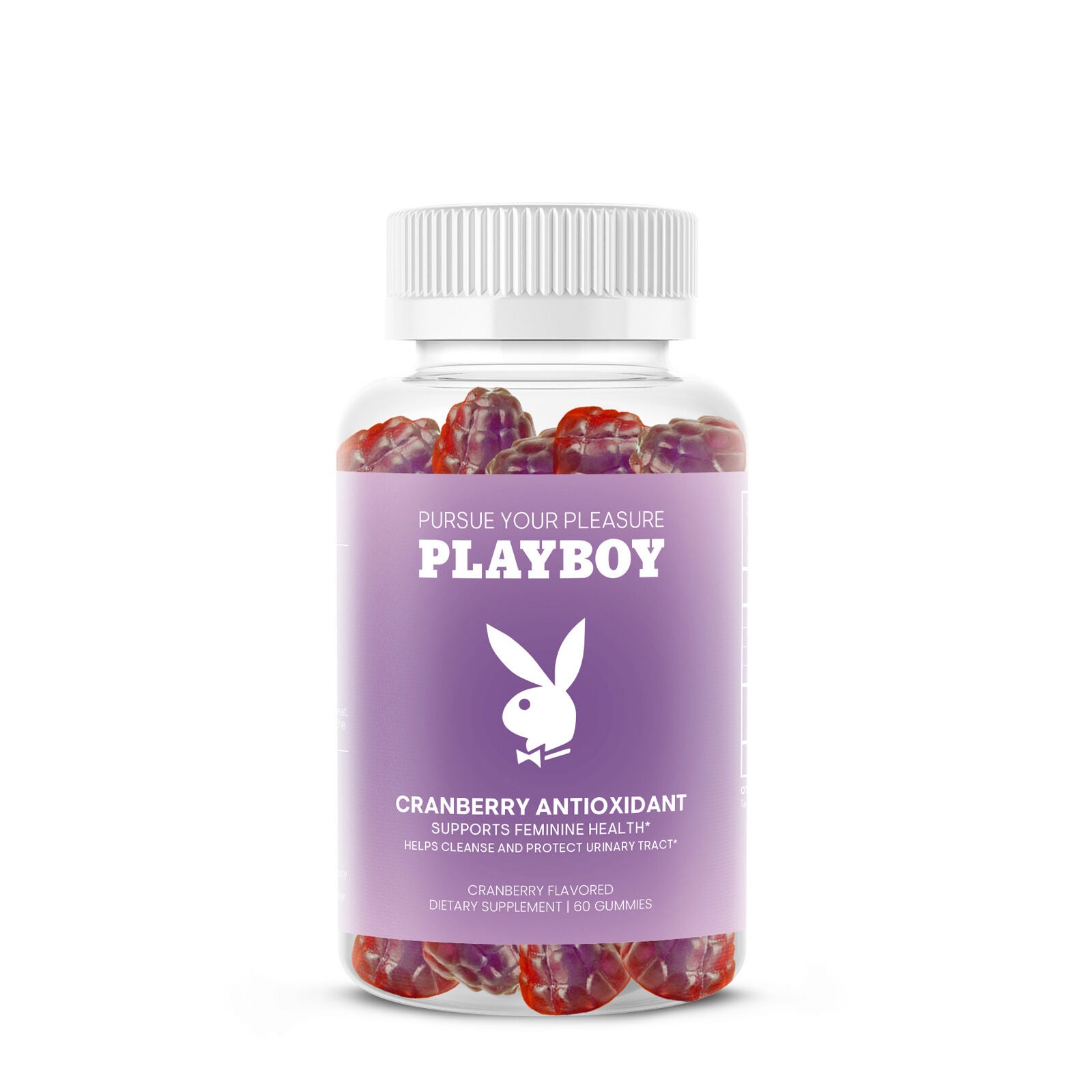 Playboy: Cranberry Antioxidant - 60 Gummies (30 Servings)  | GNC
