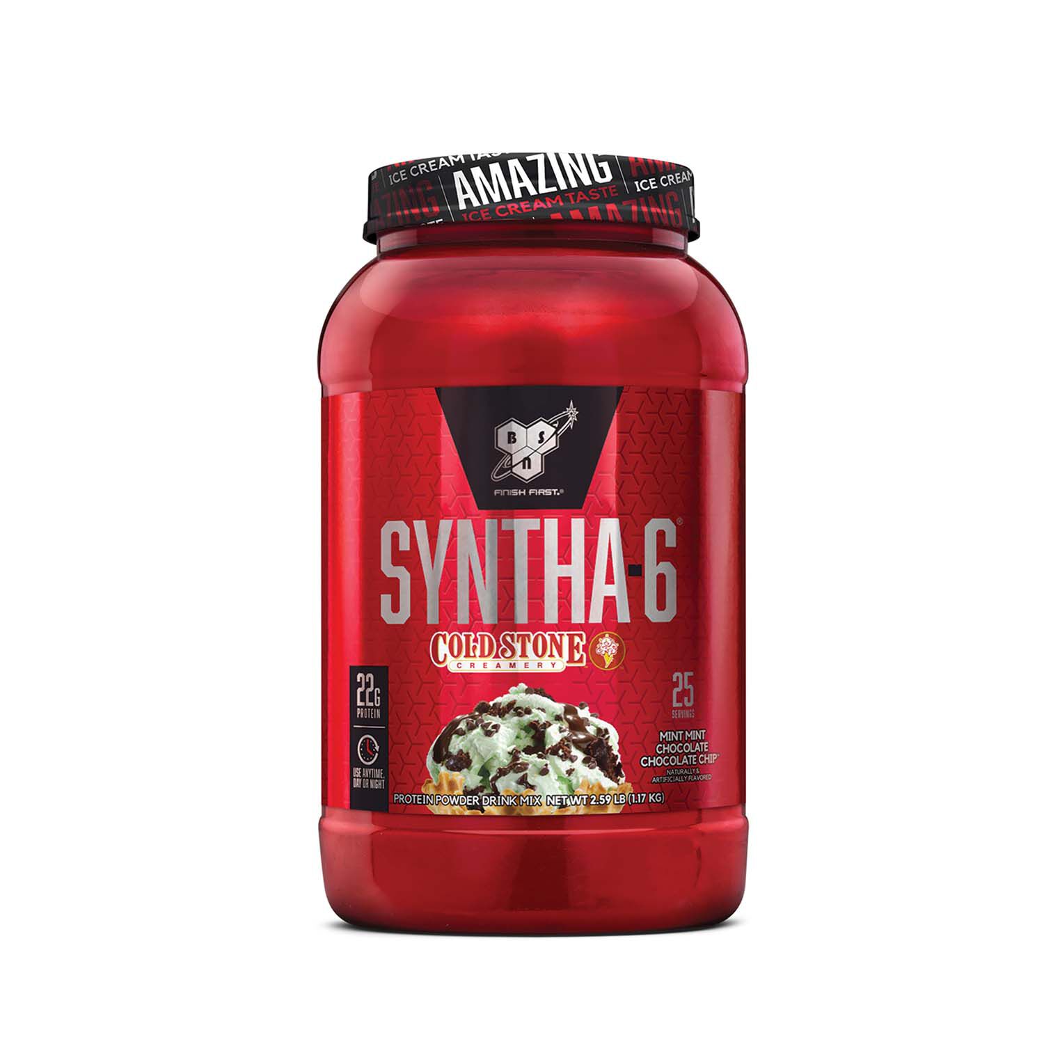 SYNTHA-6&reg; - Cold Stone Creamery: Mint Mint Chocolate Chocolate Chip&trade; (25 Servings) Mint Mint Chocolate Chocolate Chip | GNC