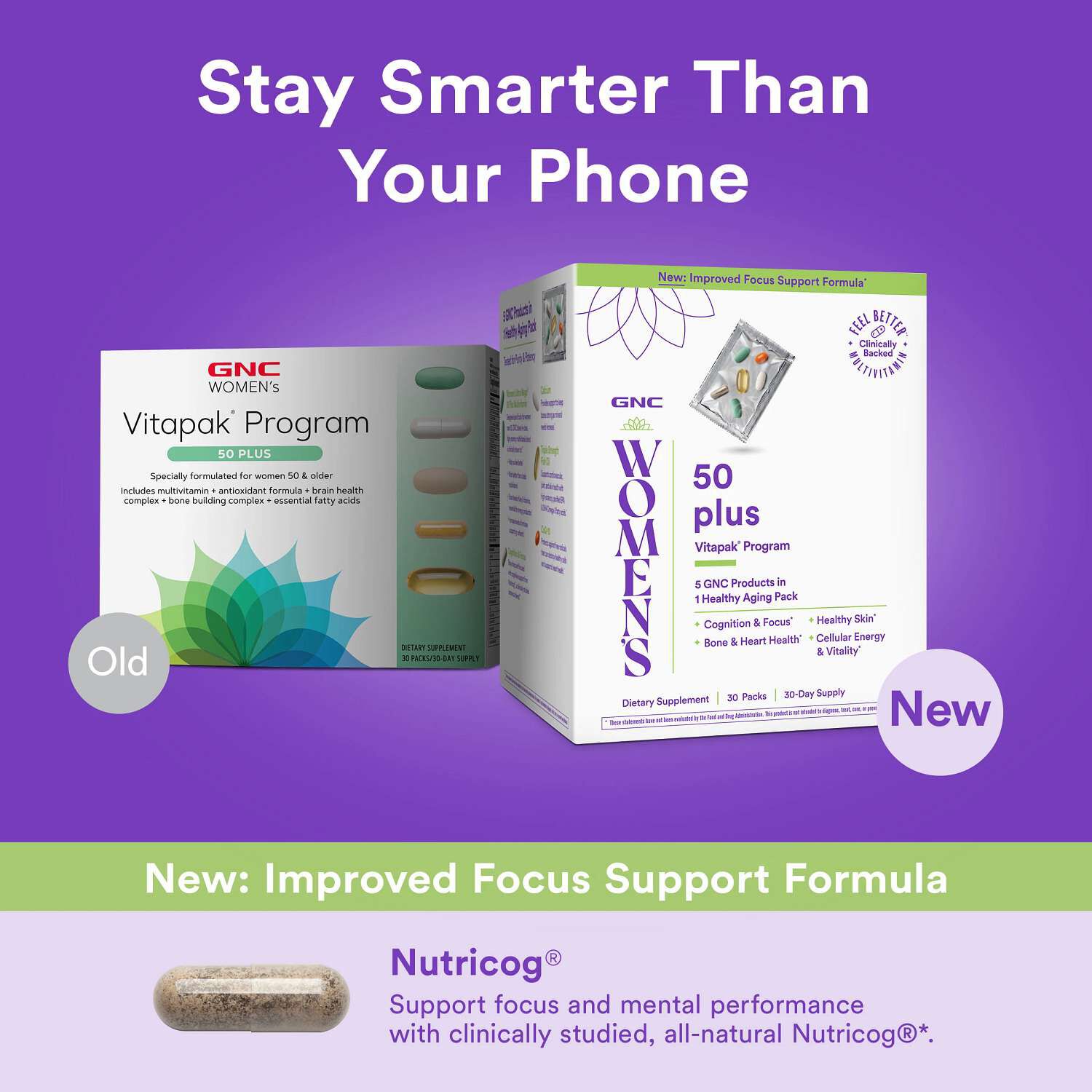 50 Plus Vitapak&reg; Program V2 (1 Month Supply)