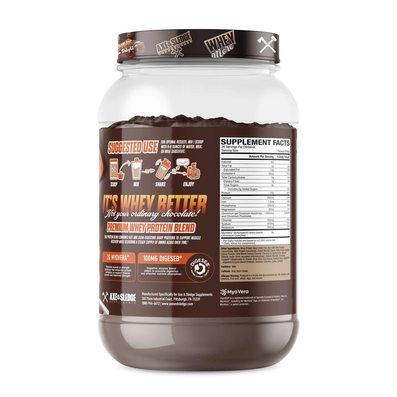 Whey More - Brownie Batter (28 Servings)
