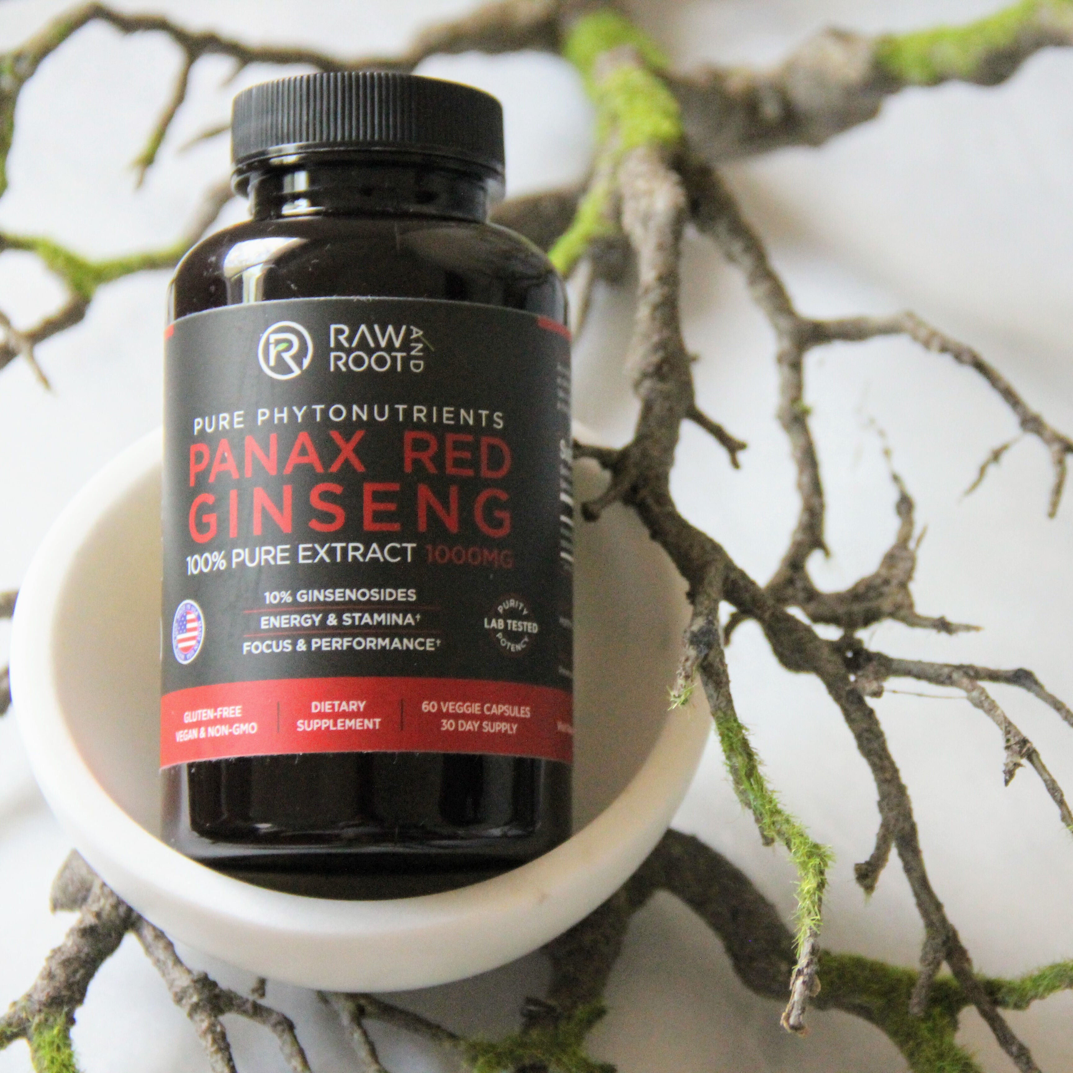 575708 Raw and Root Harness the power of the most potent Korean Red