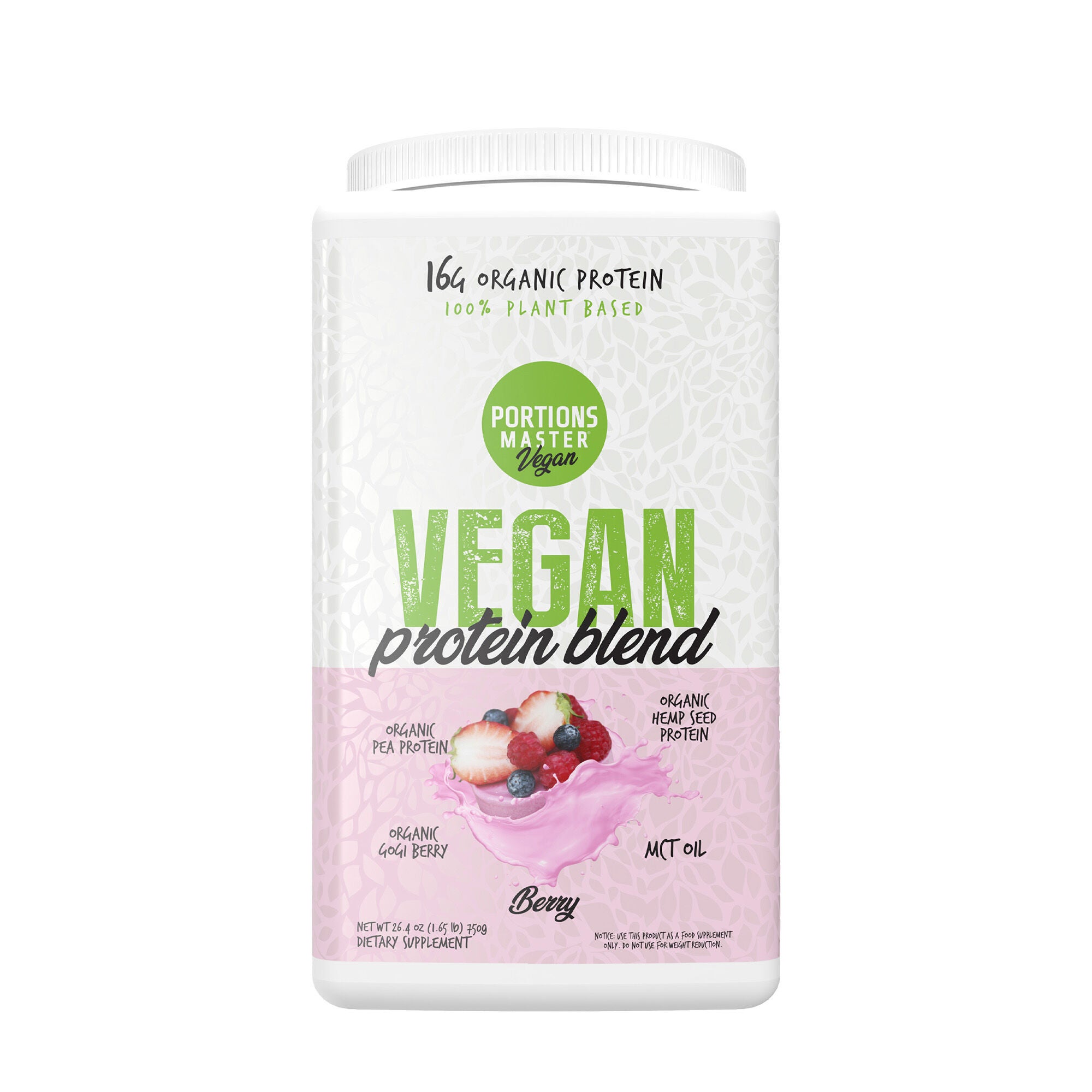 Portions Master Vegan Protein Blend GNC