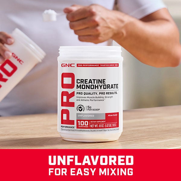 Creatine Monohydrate &#40;50 Servings&#41;  | GNC
