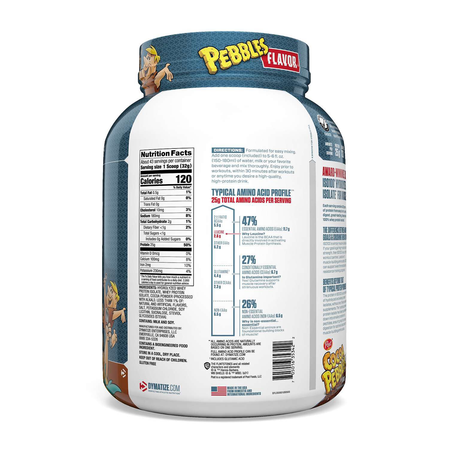 ISO100 Hydrolyzed - Cocoa Pebbles (43 Servings)