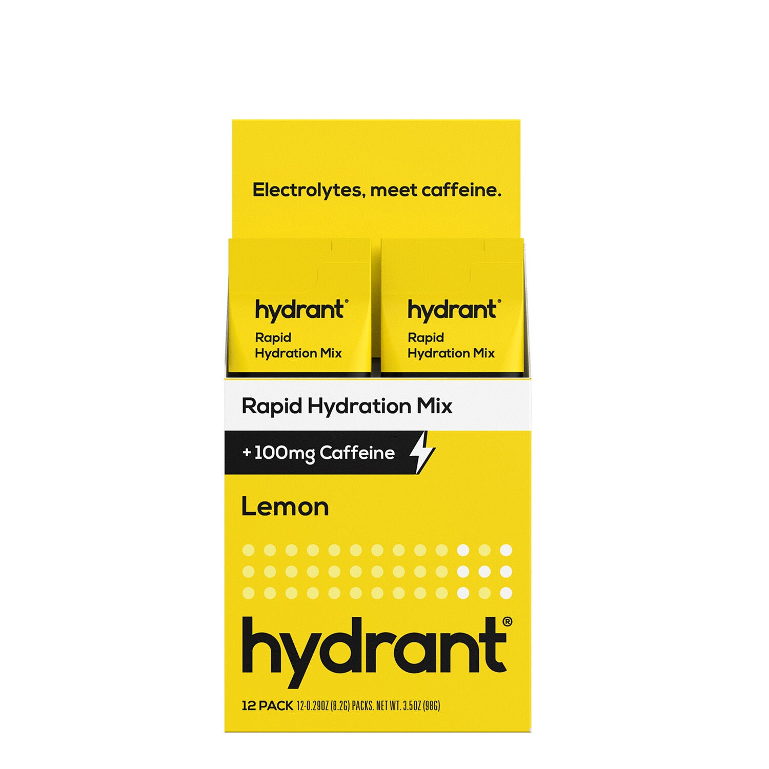 Rapid Hydration Drink Mix + Caffeine - Lemon | GNC