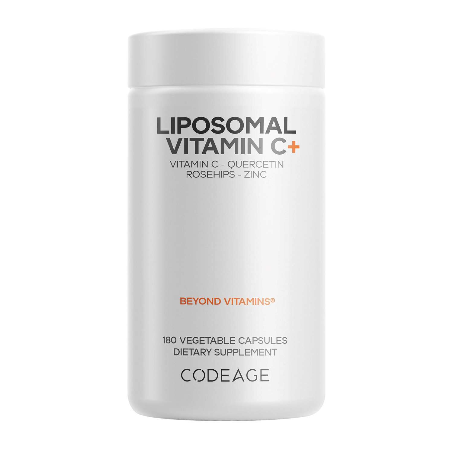 Liposomal Vitamin C + 1500mg - 180 Capsules (60 Servings)