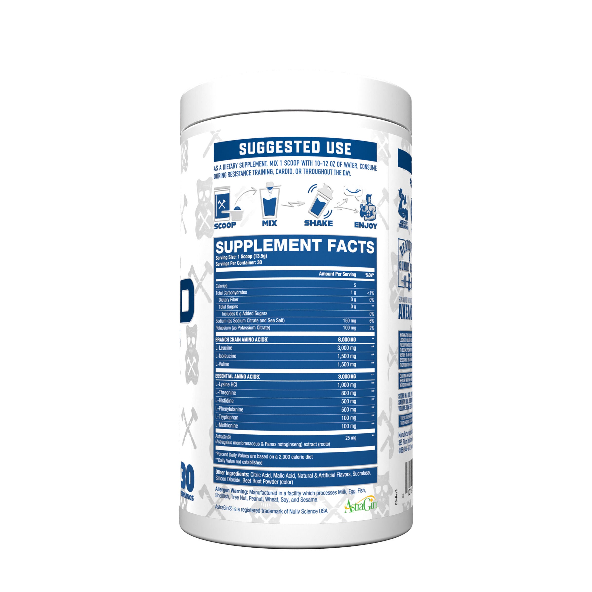 The Grind V2 - Deadlifts & Gummy Bears (30 Servings)