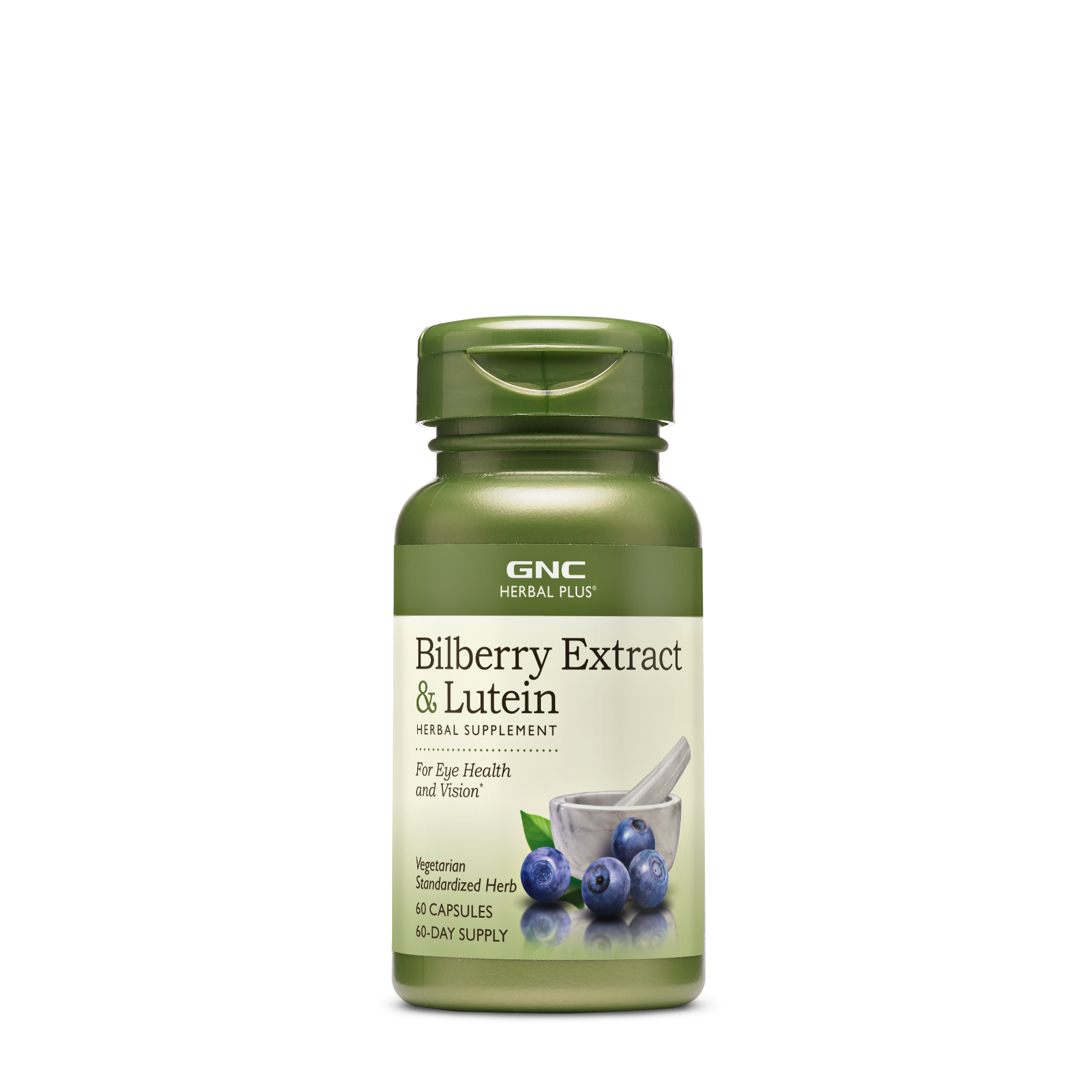 Bilberry Extract &amp; Lutein - 60 Capsules &#40;60 Servings&#41;  | GNC