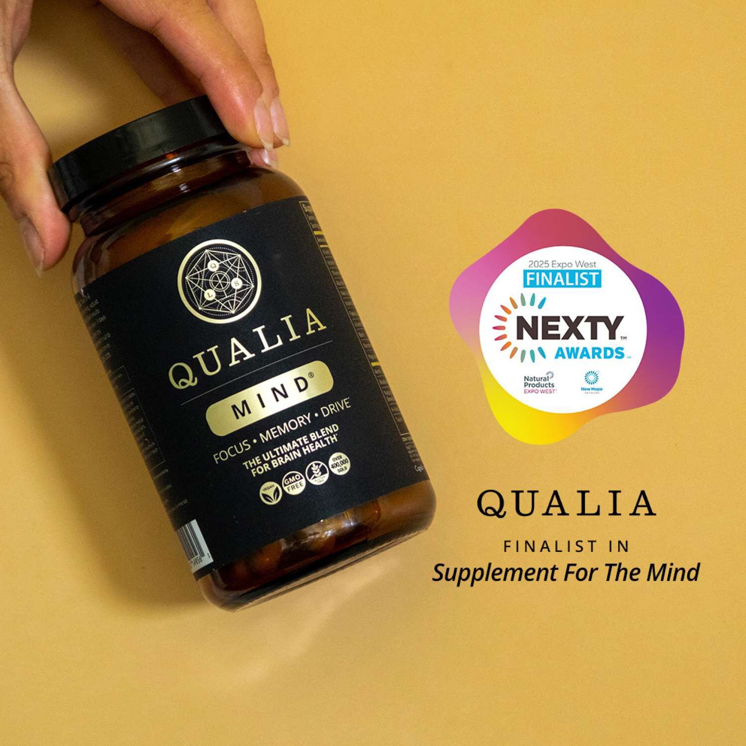 Qualia Mind 2.0 - 30 Capsules (5 Servings)  | GNC