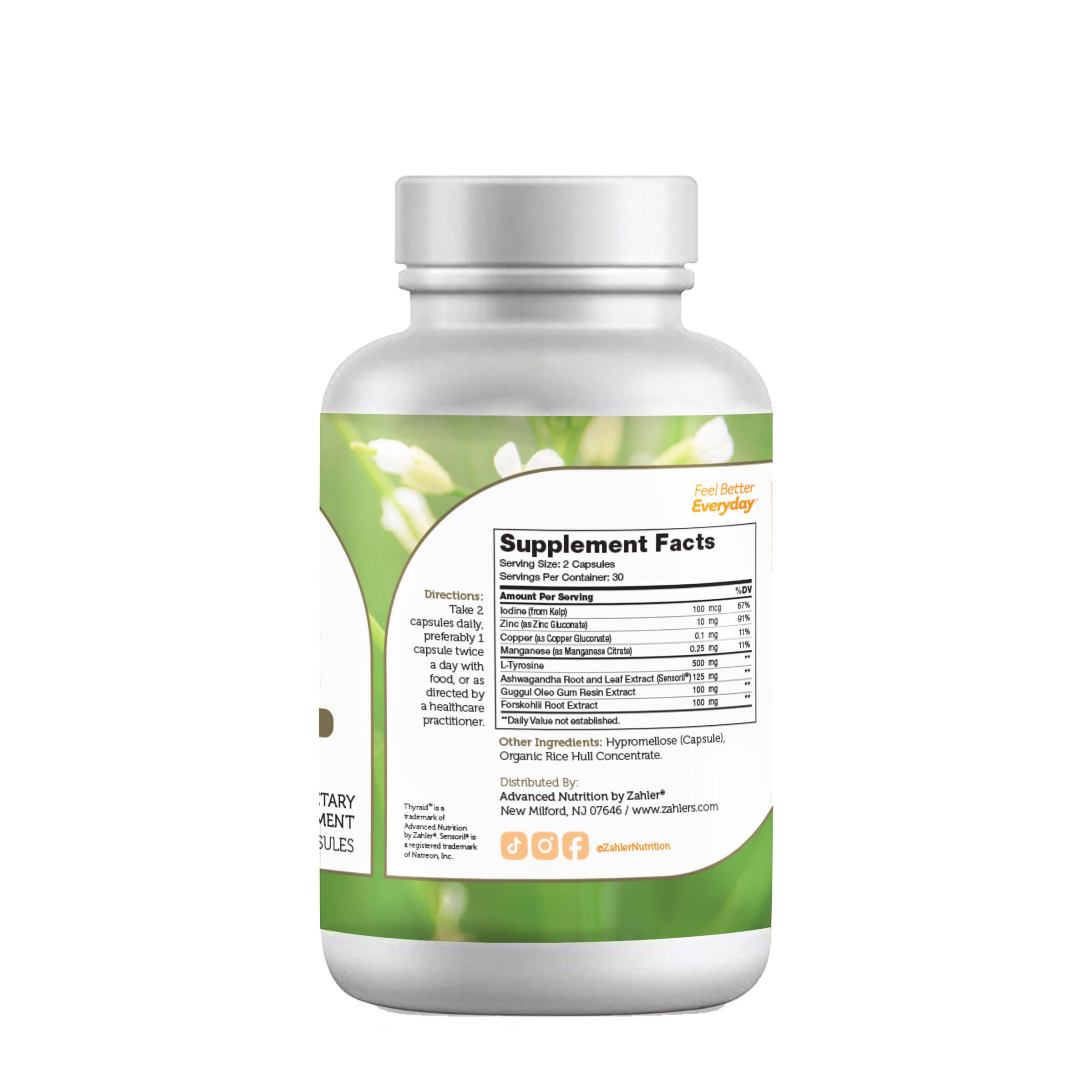 Thyraid - 60 Capsules (30 Servings)  | GNC