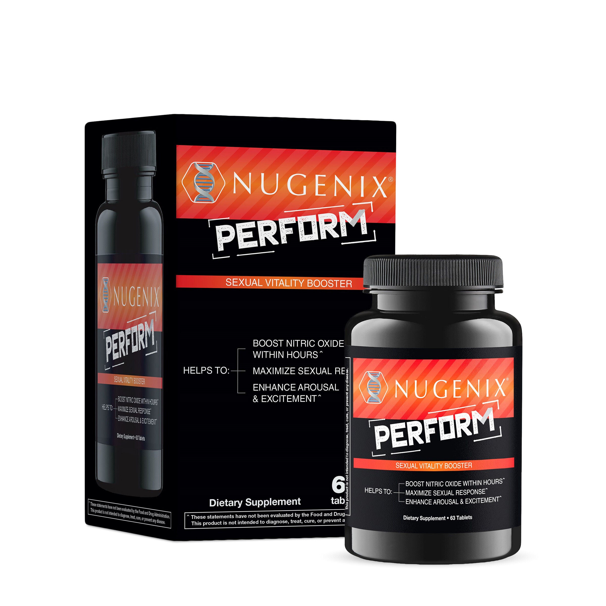 Perform: Sexual Vitality Booster - 63 Tablets (21 Servings)  | GNC