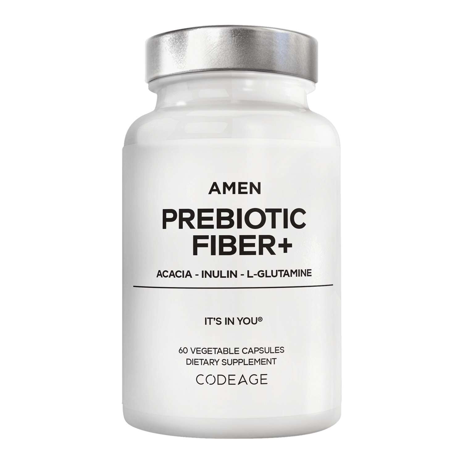 Prebiotic Fiber+ - 60 Capsules (30 Servings)  | GNC