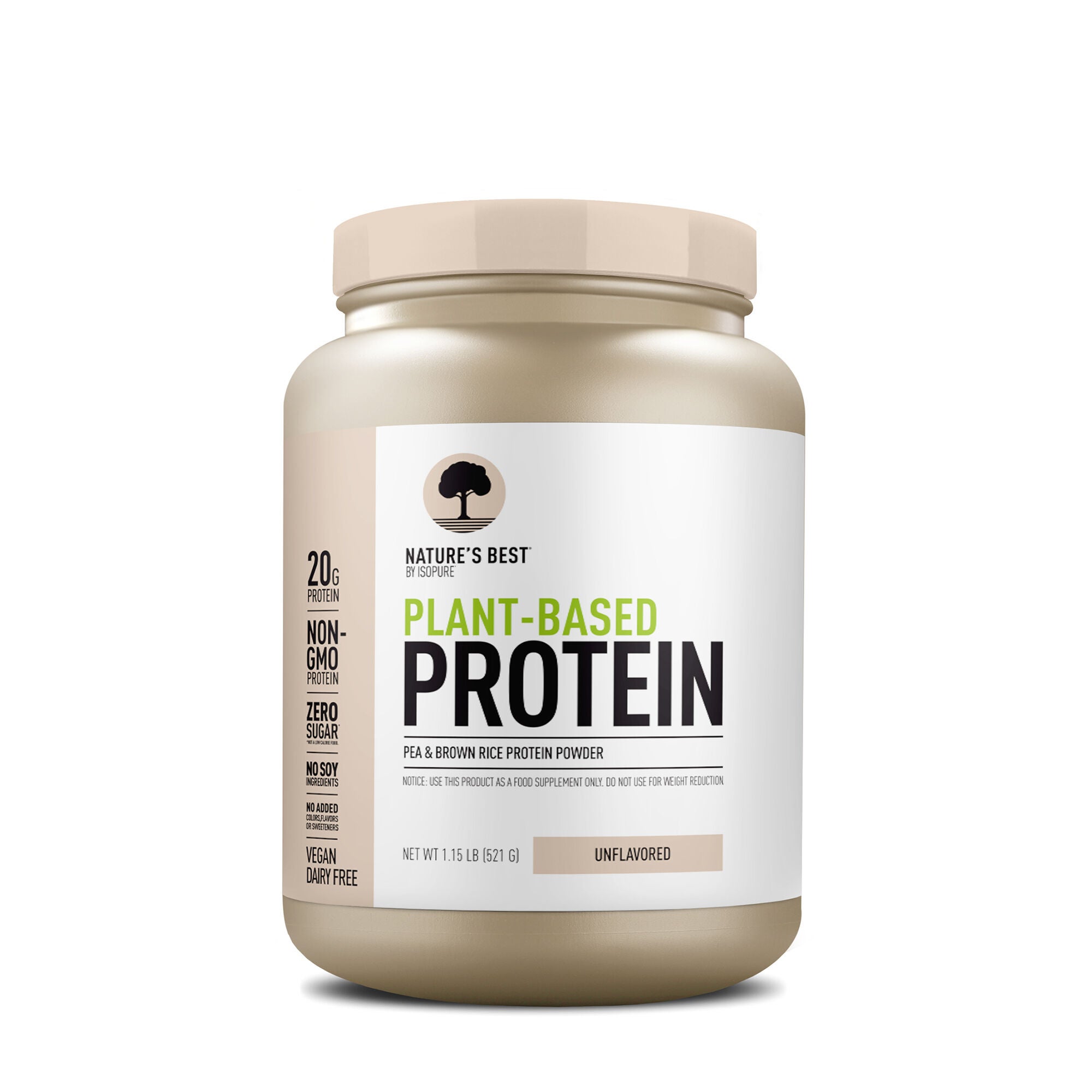 Nature S Best Plant Based Protein Unflavored Gnc