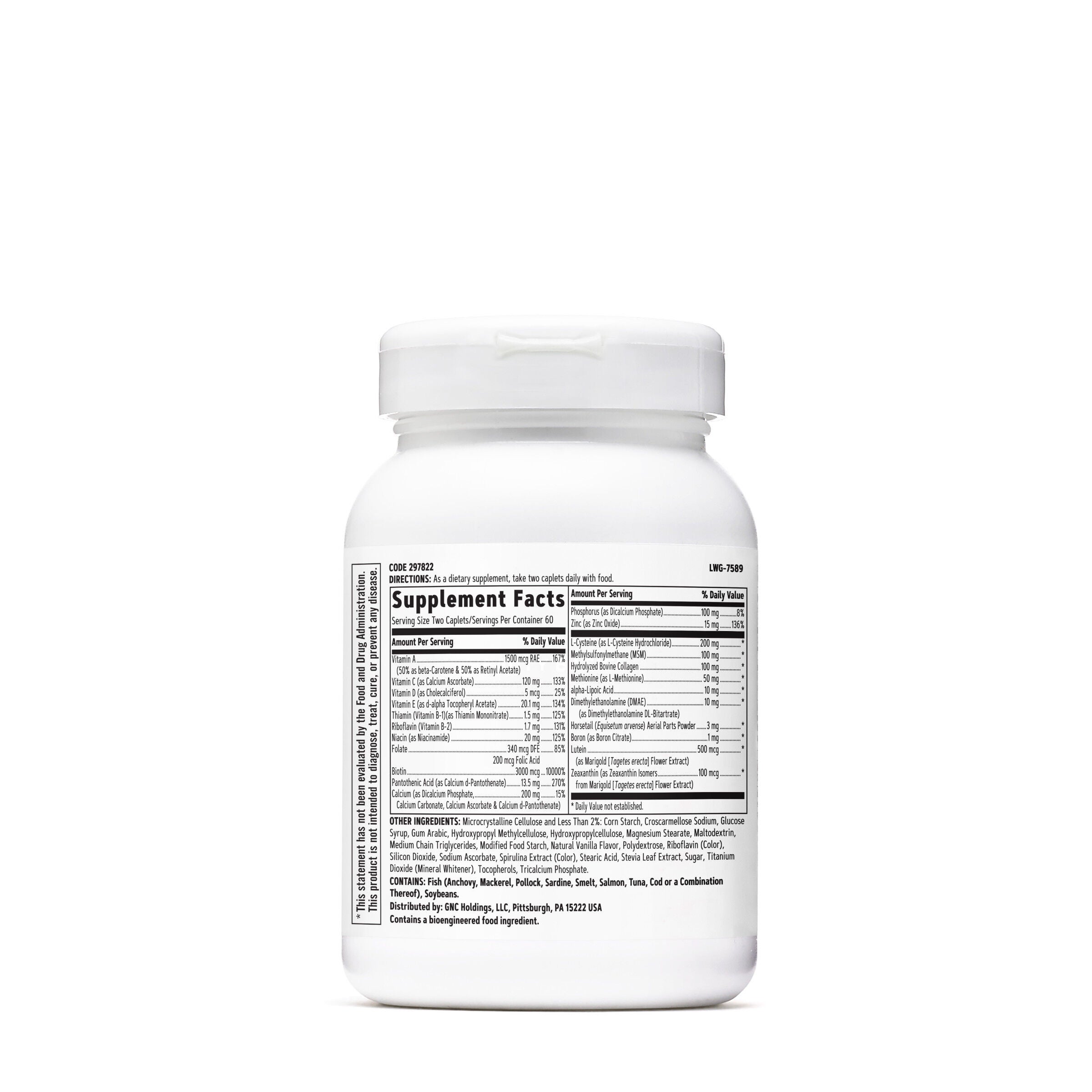 GNC Women's Hair Skin & Nails - 60 Day Supply | GNC GNC Women's Hair Skin & Nails - 60 Day Supply | GNC