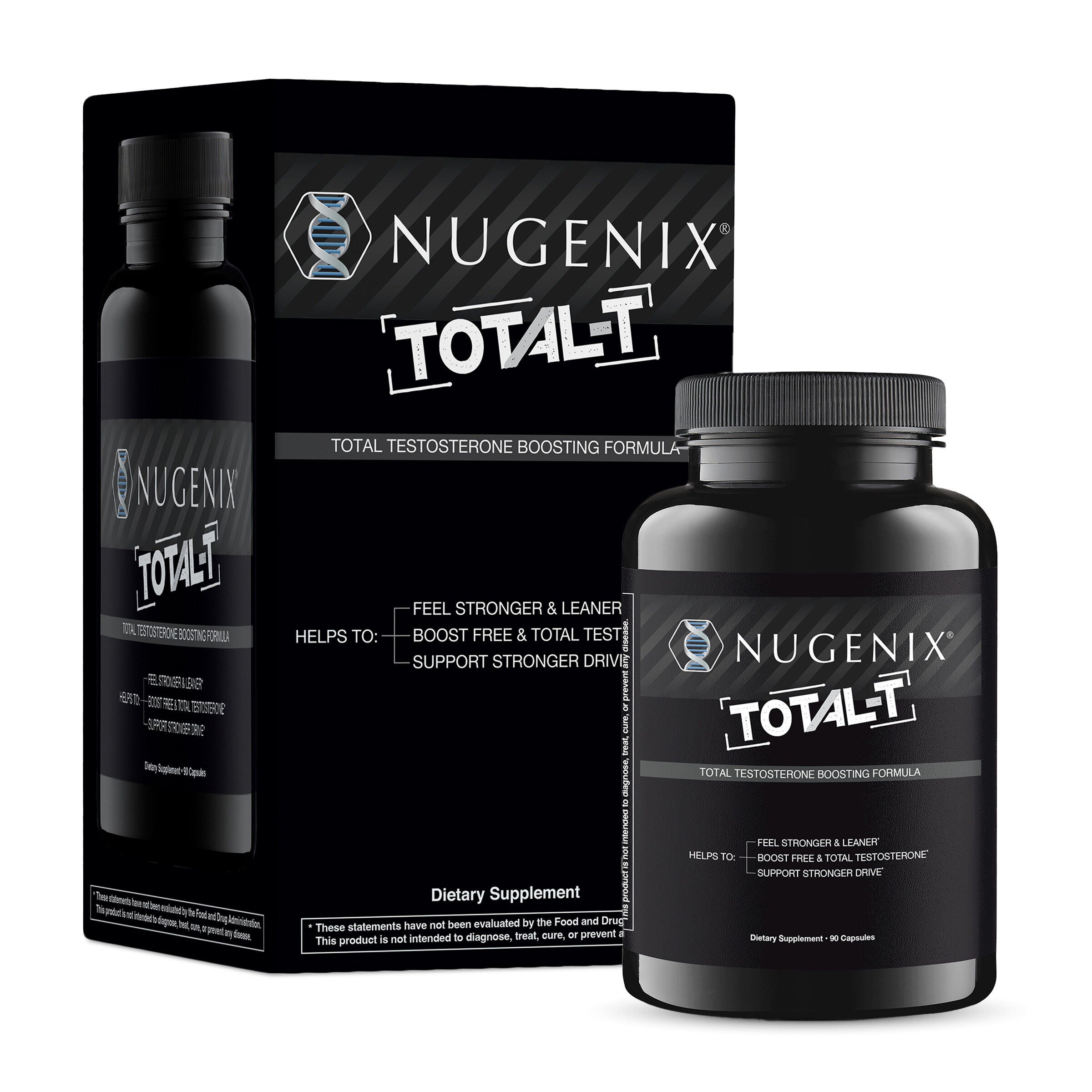Total-T: Testosterone Boosting Formula - 90 Capsules (30 Servings)