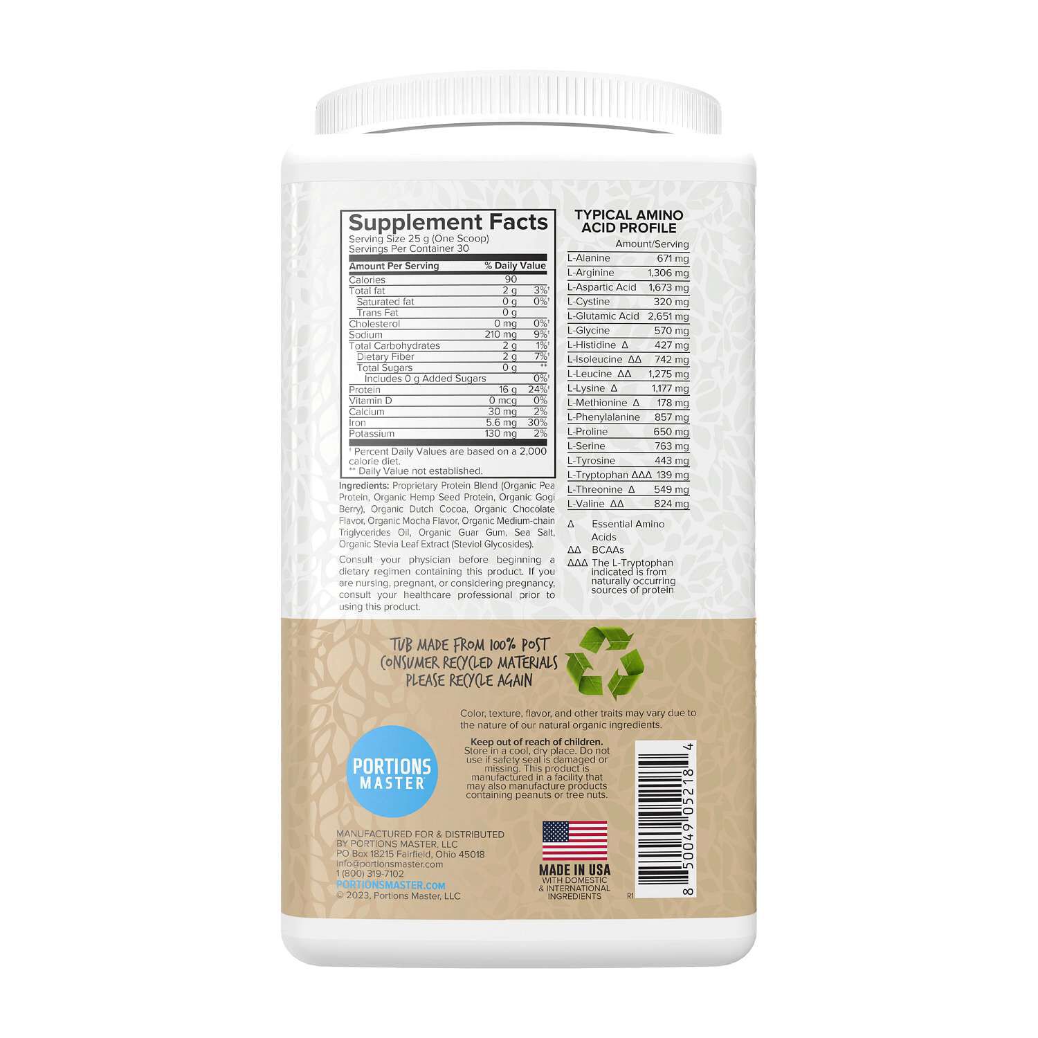 Vegan Protein Blend - Mocha (30 Servings)  | GNC