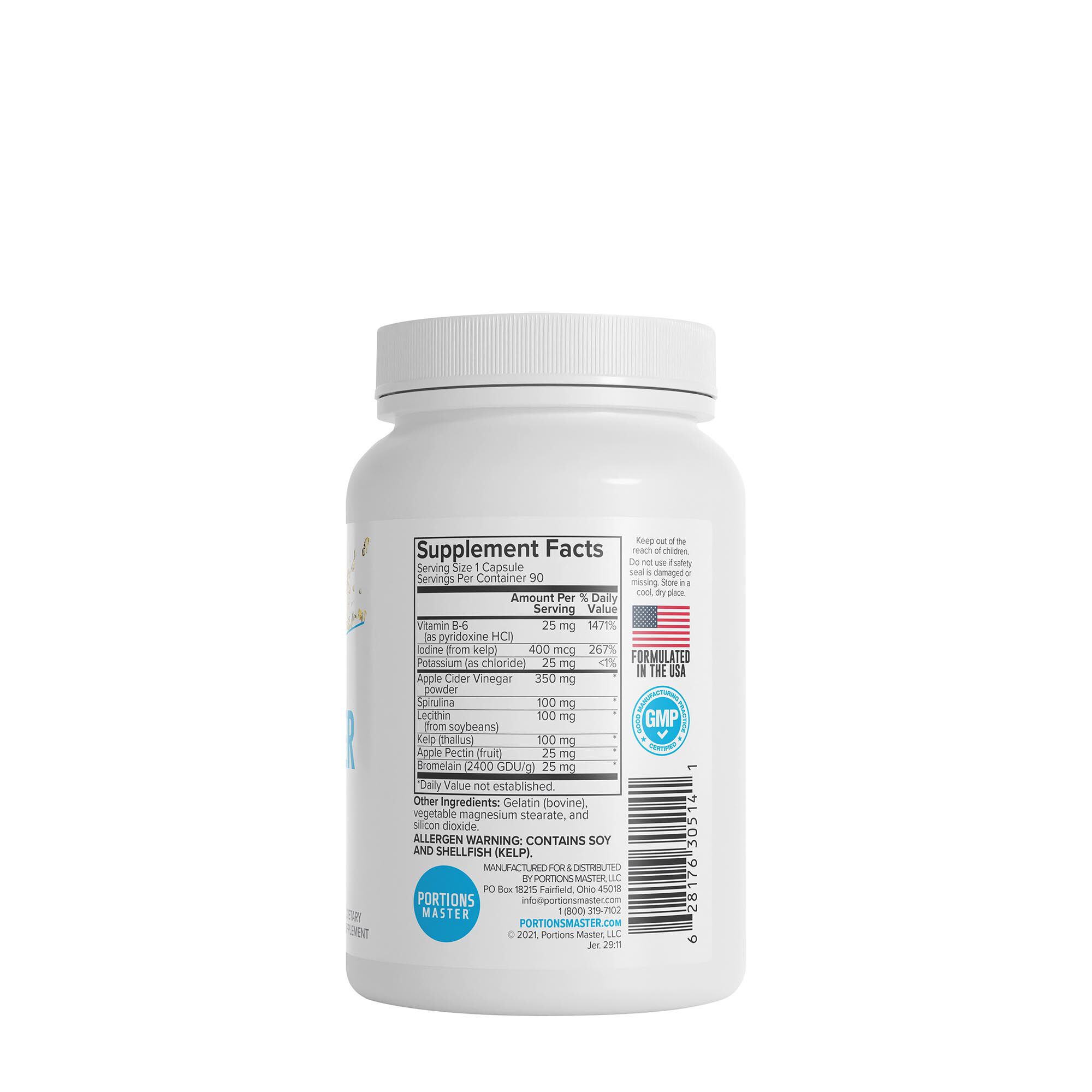 Apple Cider Vinegar - 90 Capsules (90 Servings)  | GNC