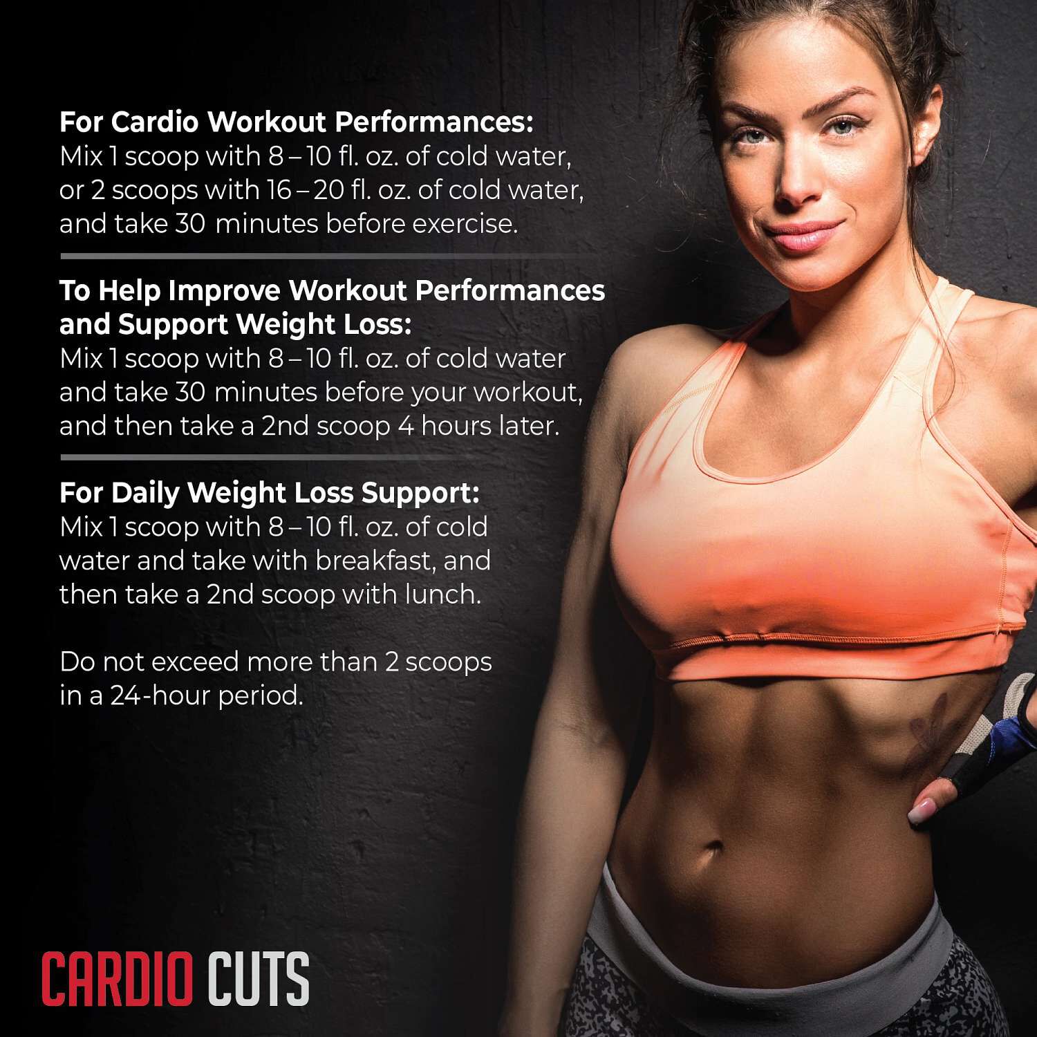 Cardio Cuts&reg; 4.0 - Raspberry Lemonade (40 Servings)
