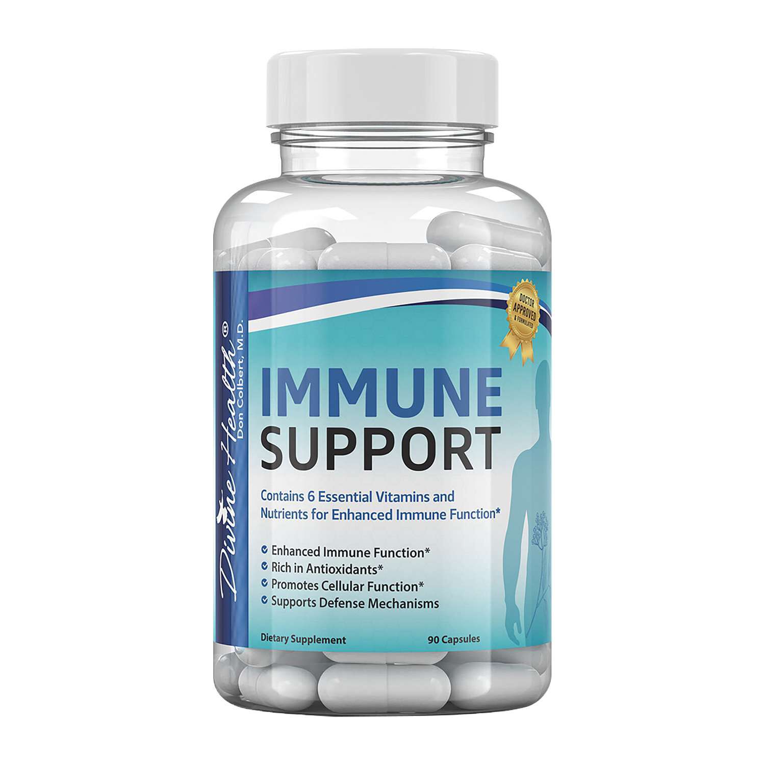 Immune Support - 90 Capsules (45 Servings)  | GNC