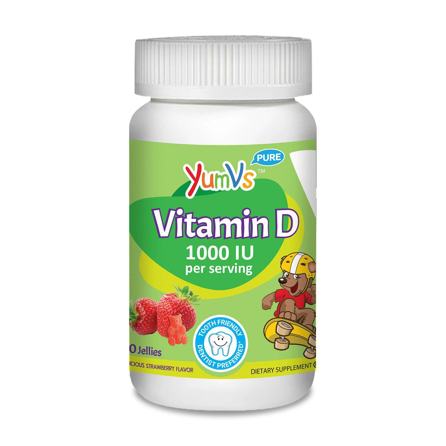 Vitamin D Jellies - Berry - 60 Jellies (60 Servings)  | GNC