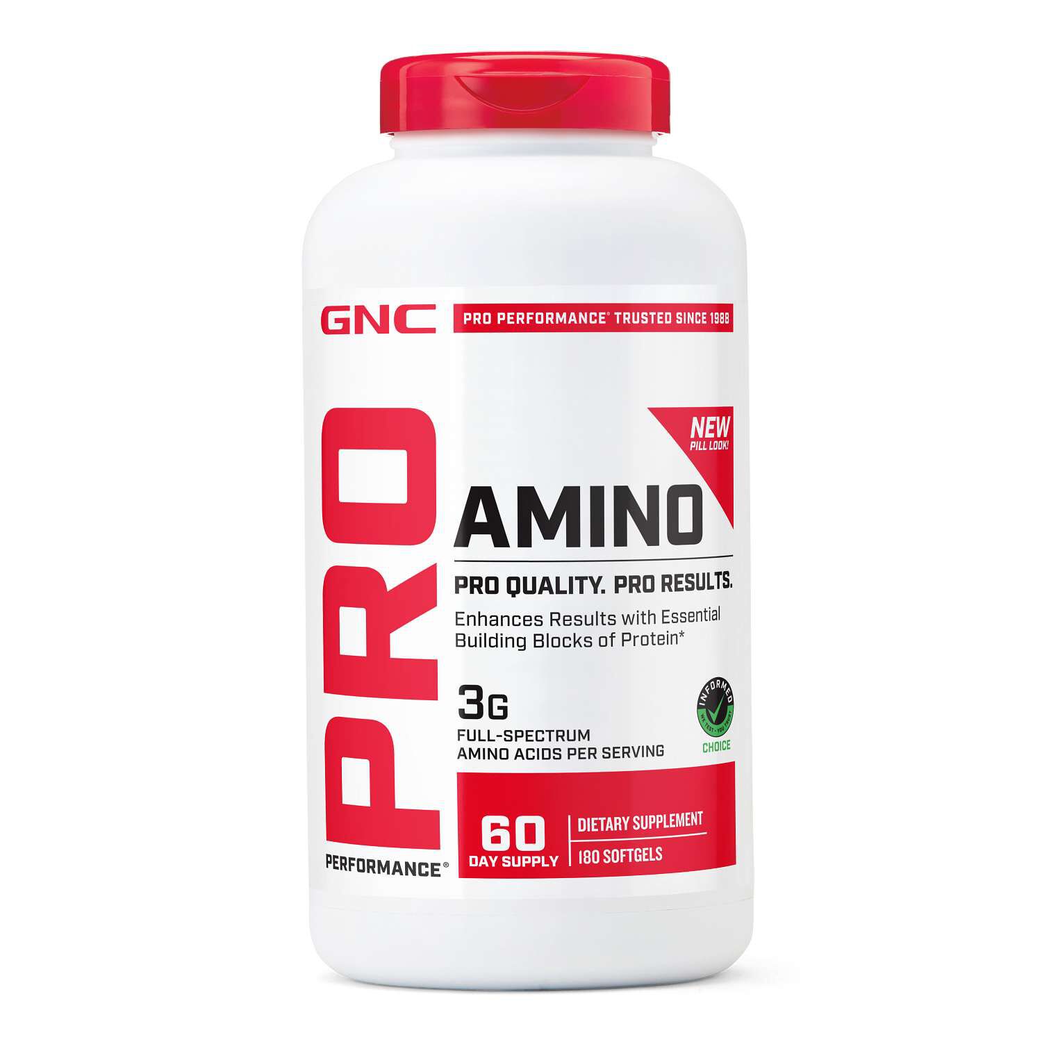 Amino Acid 3000 - 180 Softgels (60 Servings)  | GNC